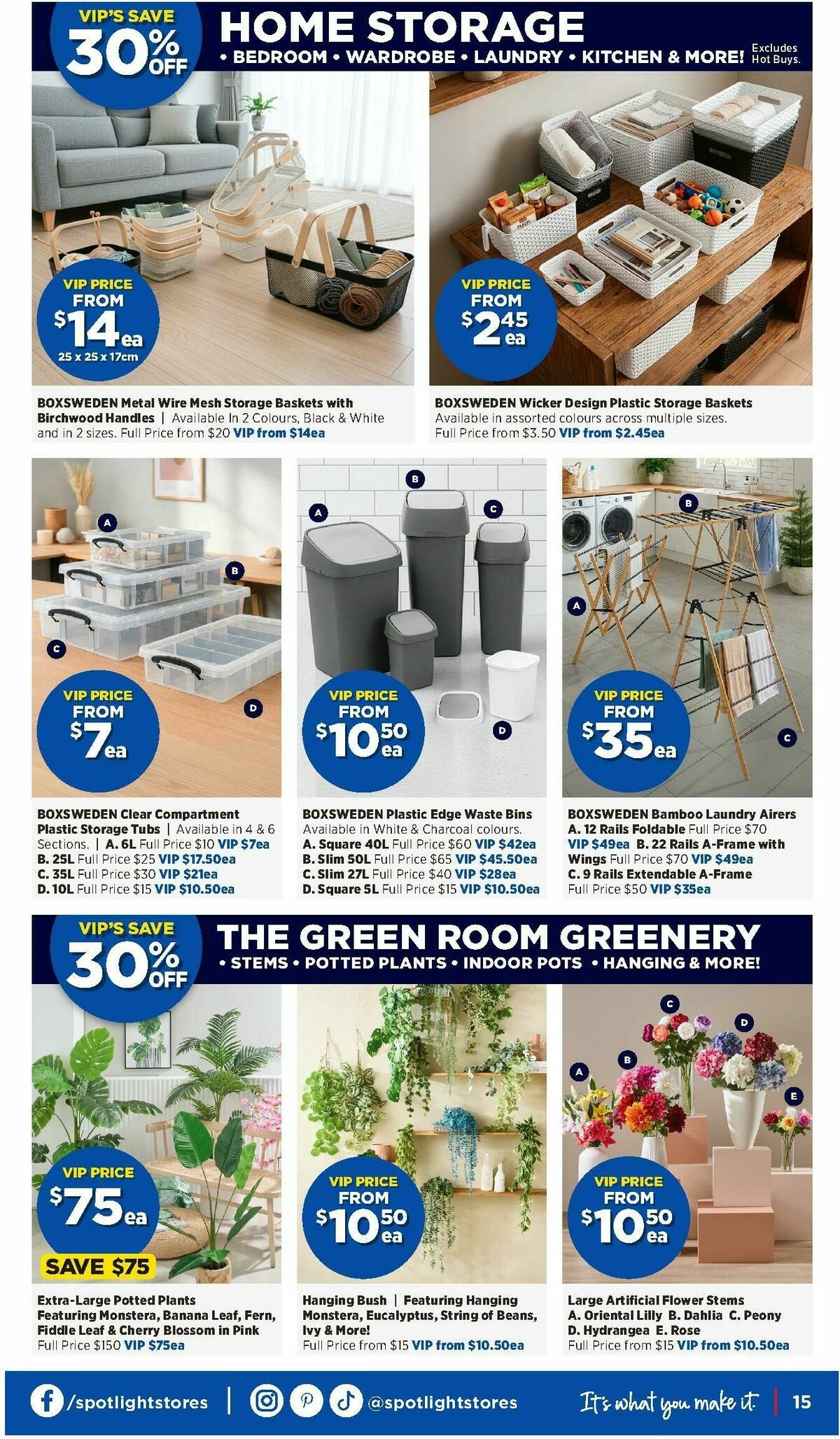 Spotlight Catalogues from 18 March