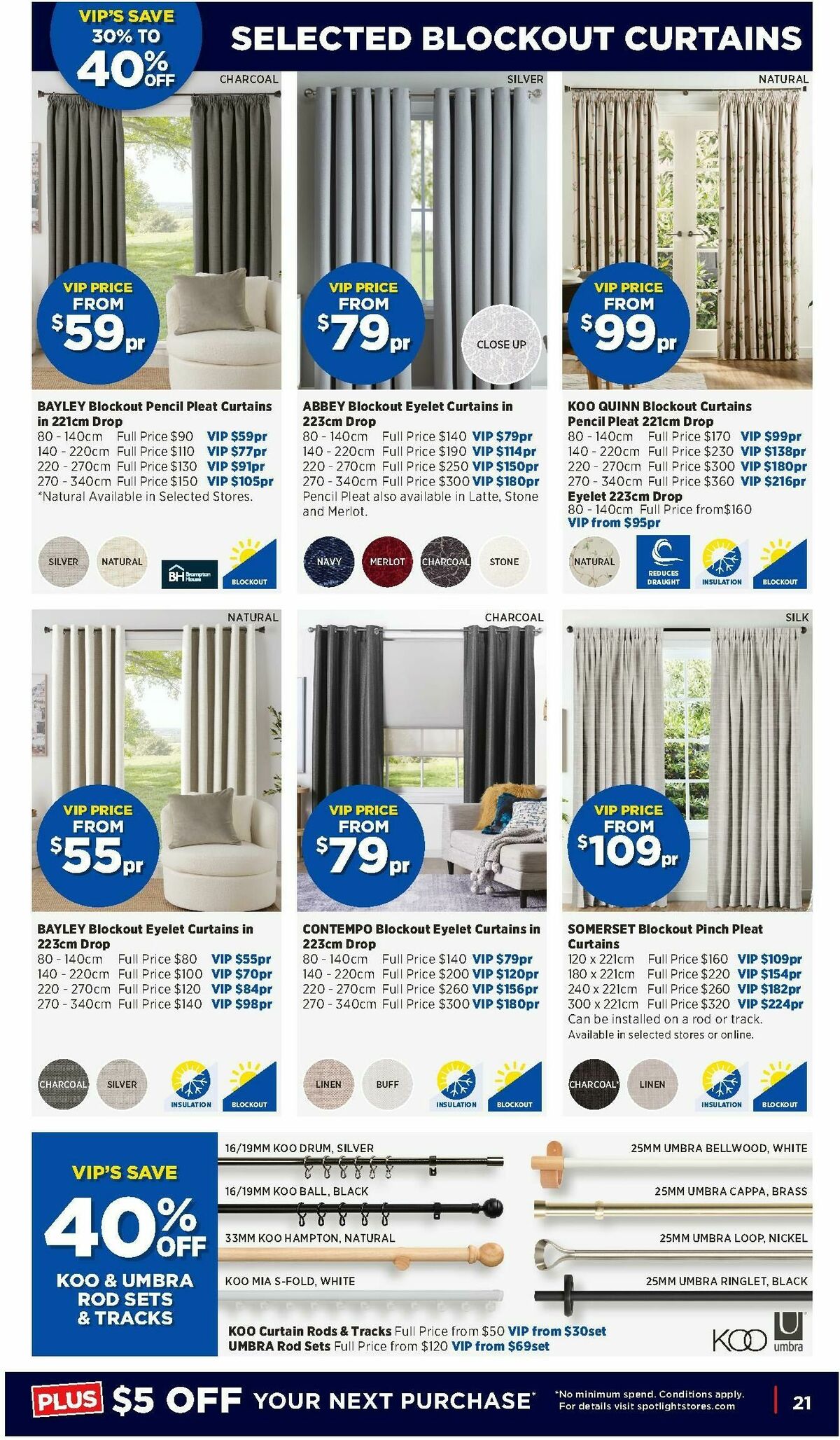 Spotlight Catalogues from 18 March