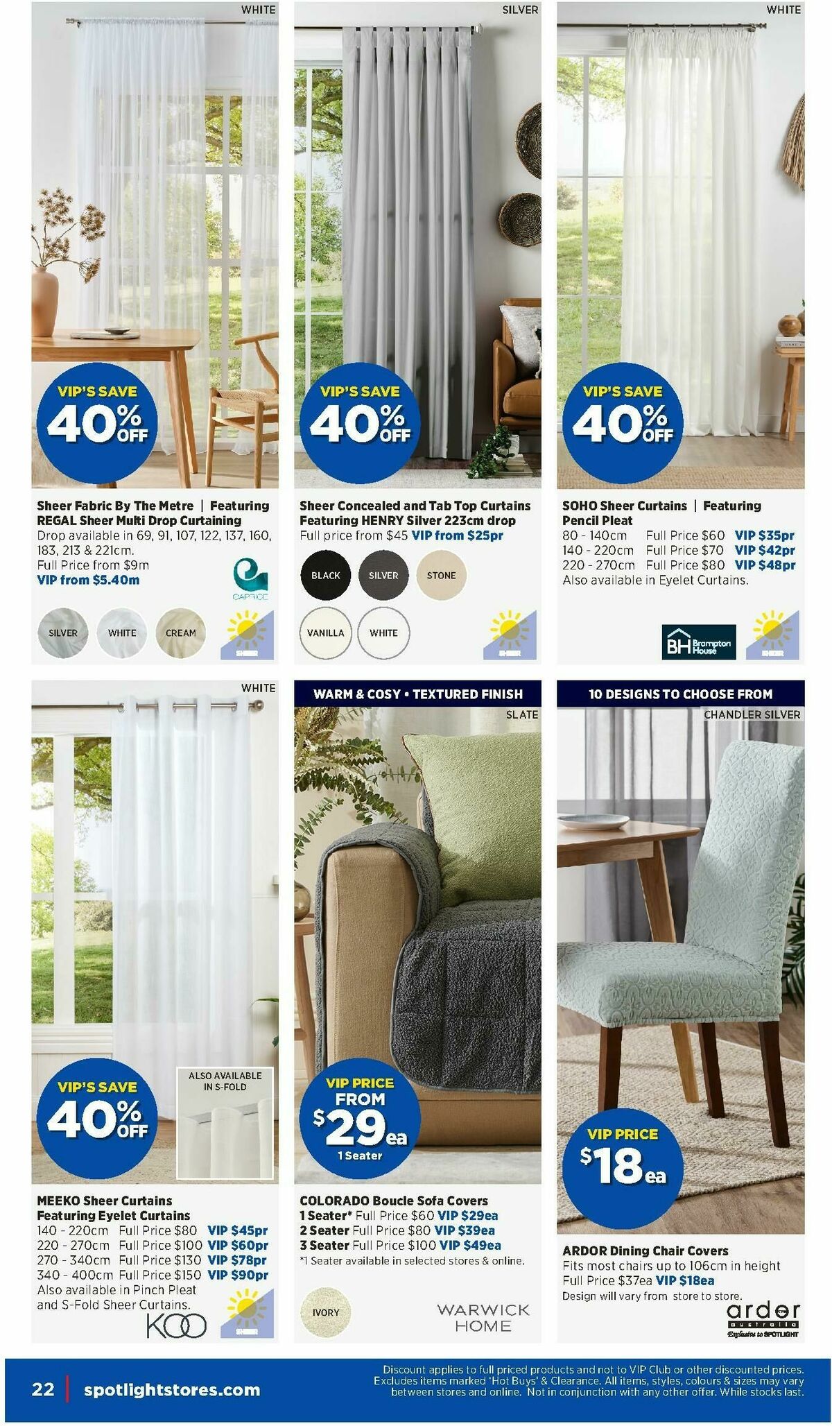 Spotlight Catalogues from 18 March