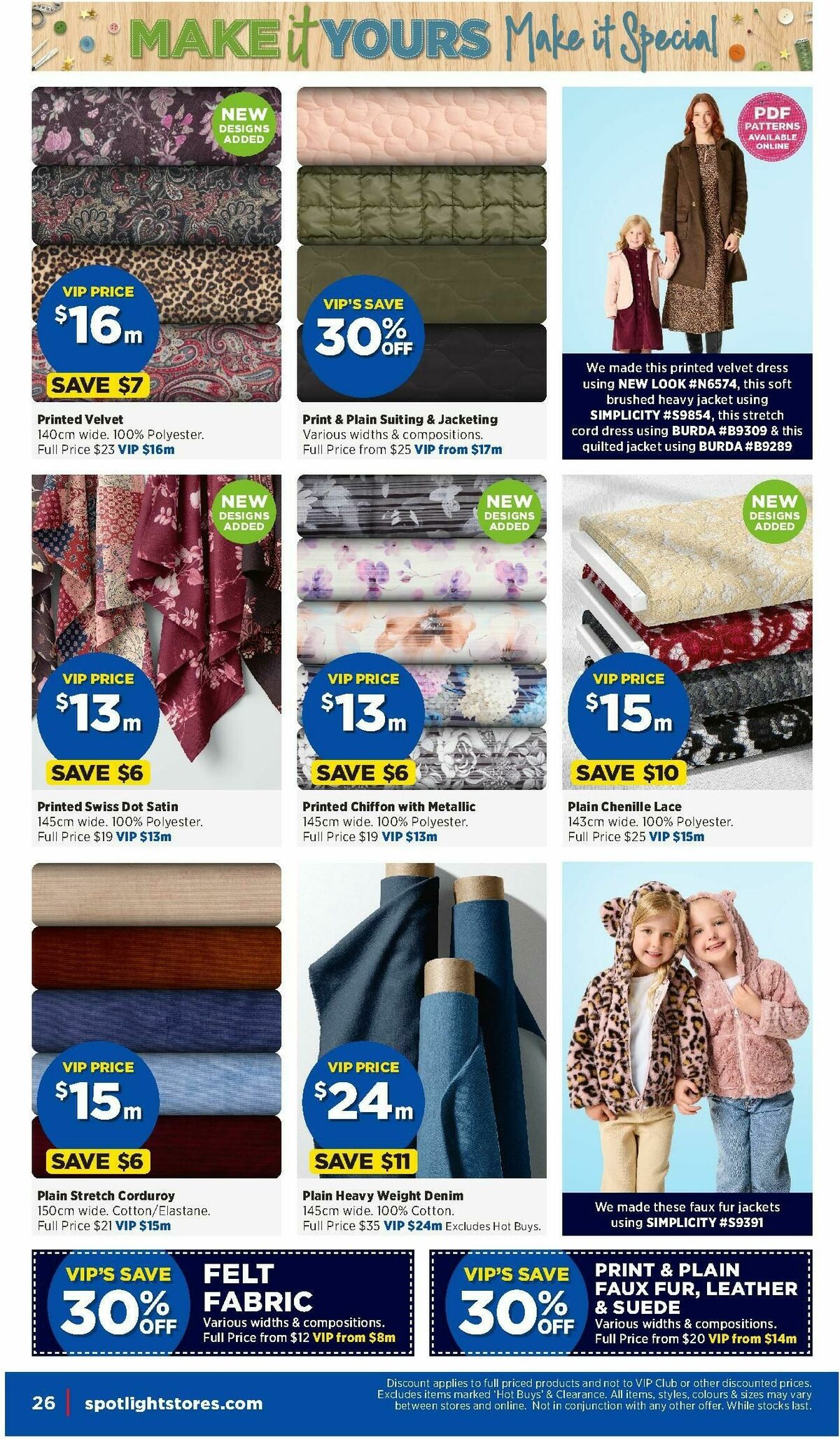 Spotlight Catalogues from 18 March