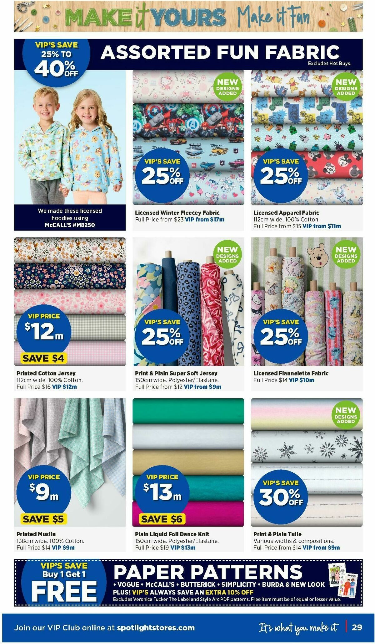 Spotlight Catalogues from 18 March