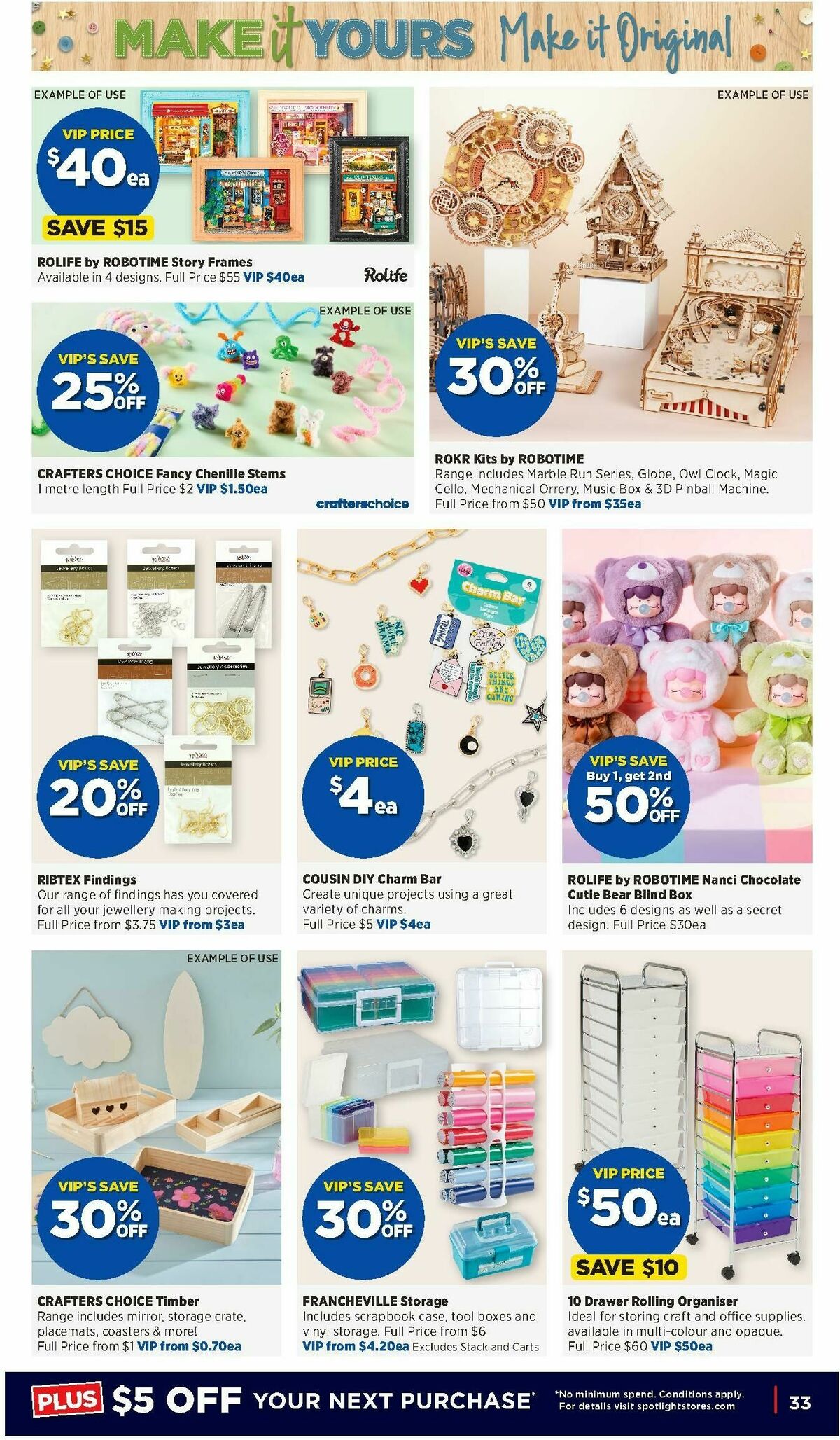 Spotlight Catalogues from 18 March