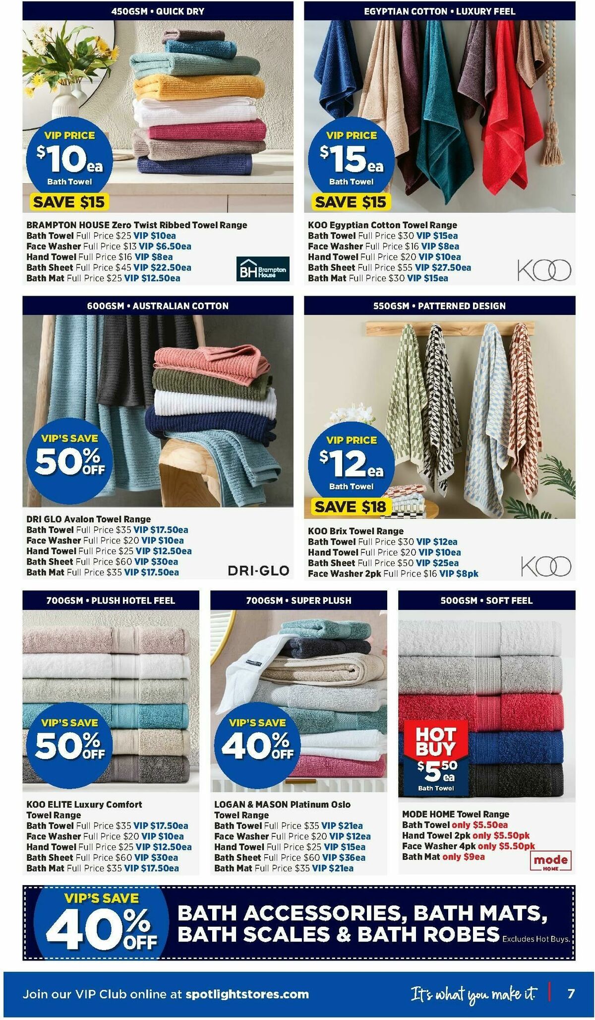 Spotlight Catalogues from 18 March