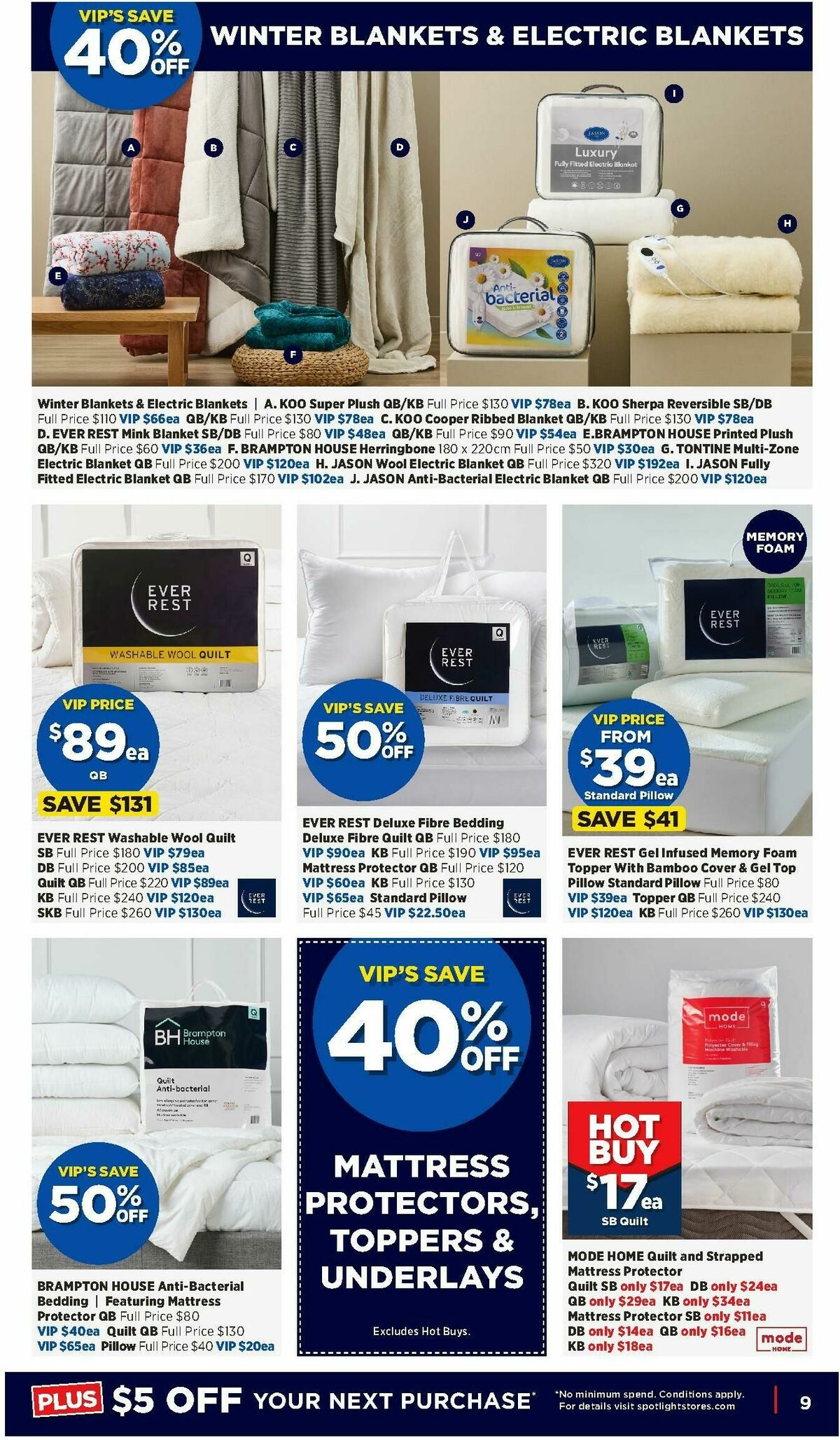 Spotlight Catalogues from 18 March