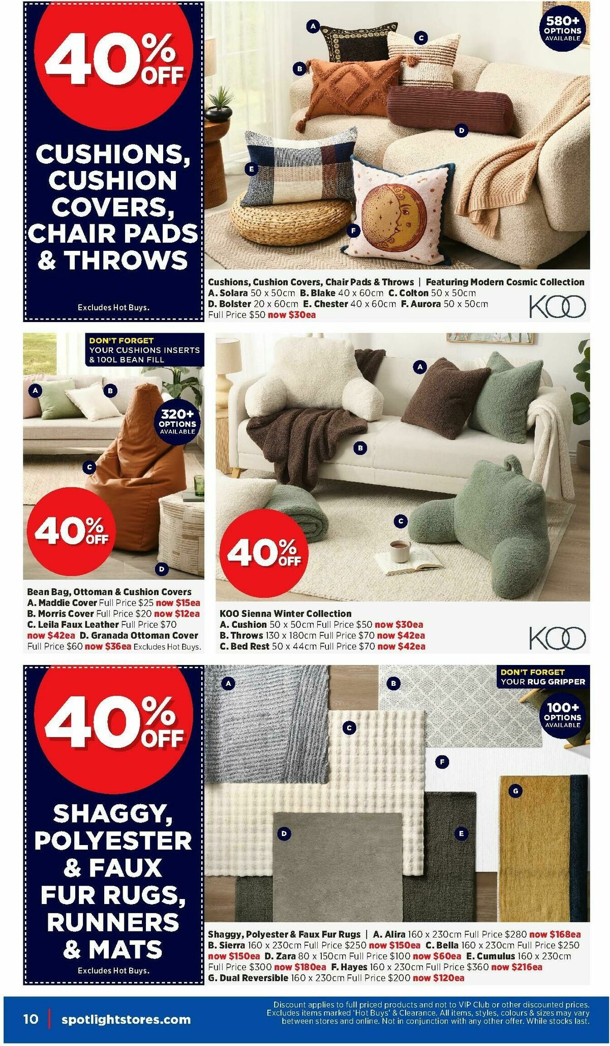 Spotlight Catalogues from 15 April