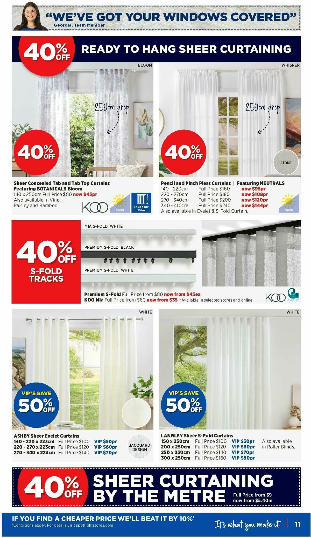 Spotlight Catalogues from 15 April