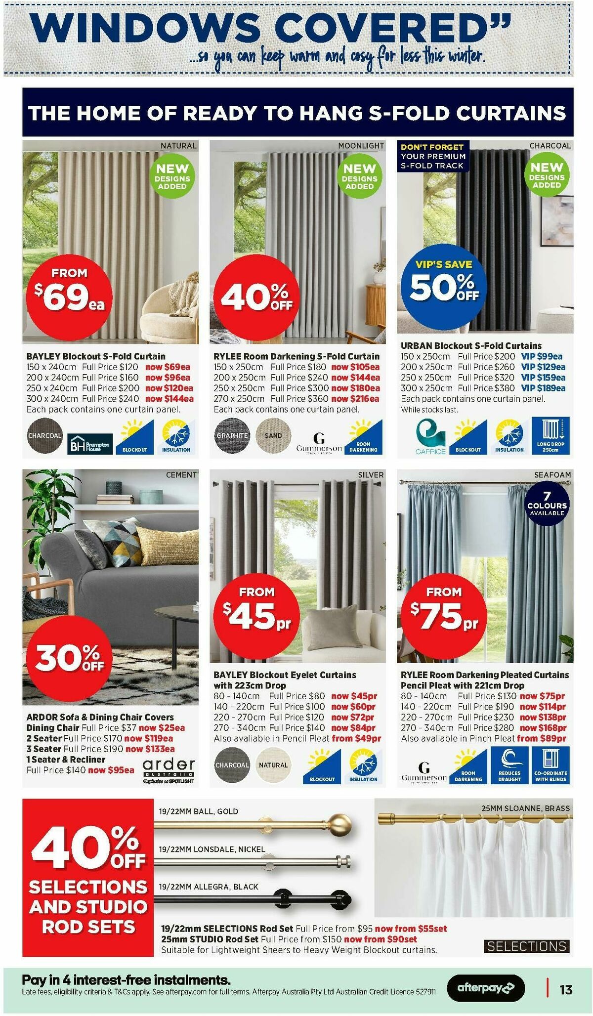 Spotlight Catalogues from 15 April