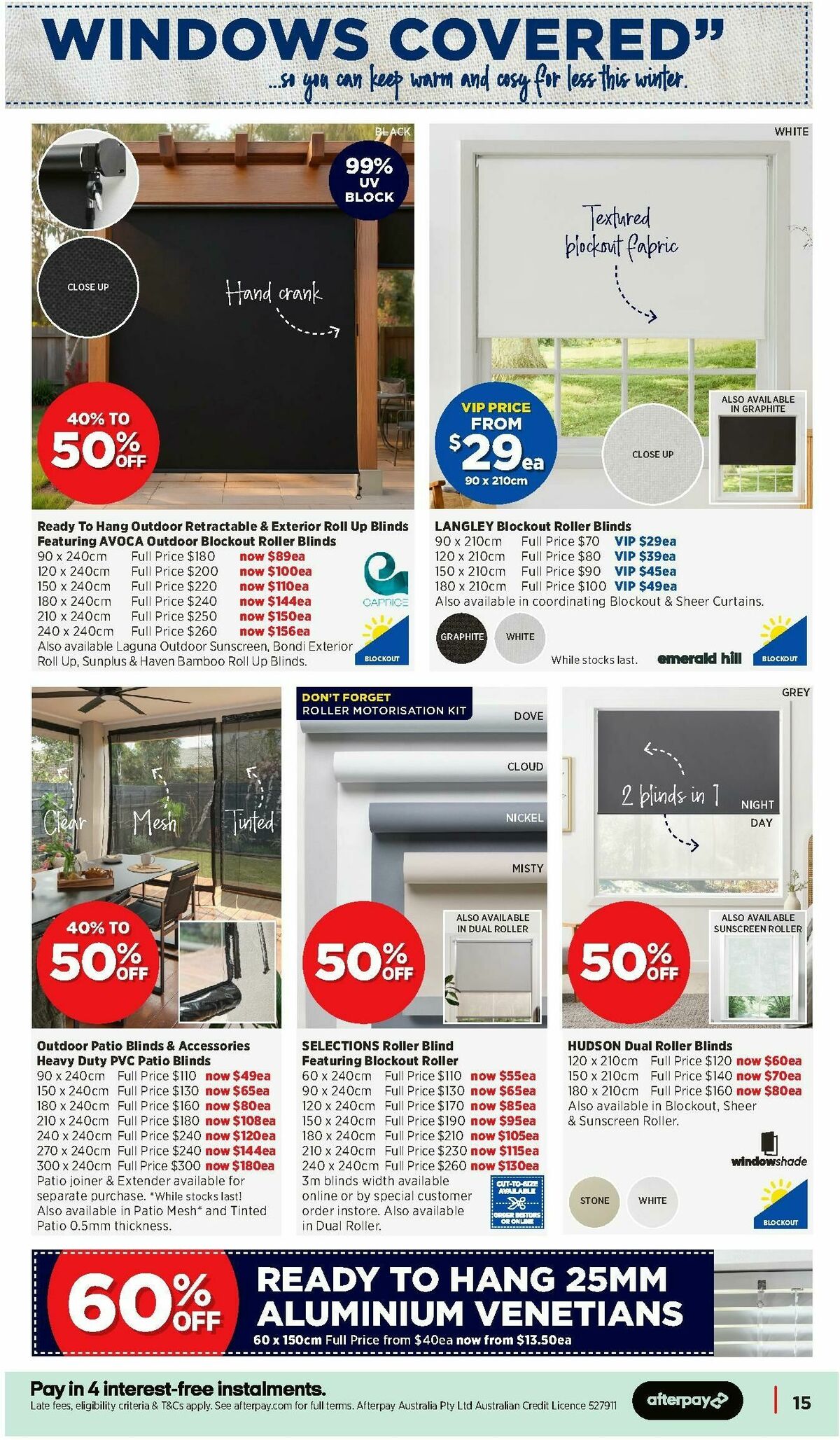 Spotlight Catalogues from 15 April