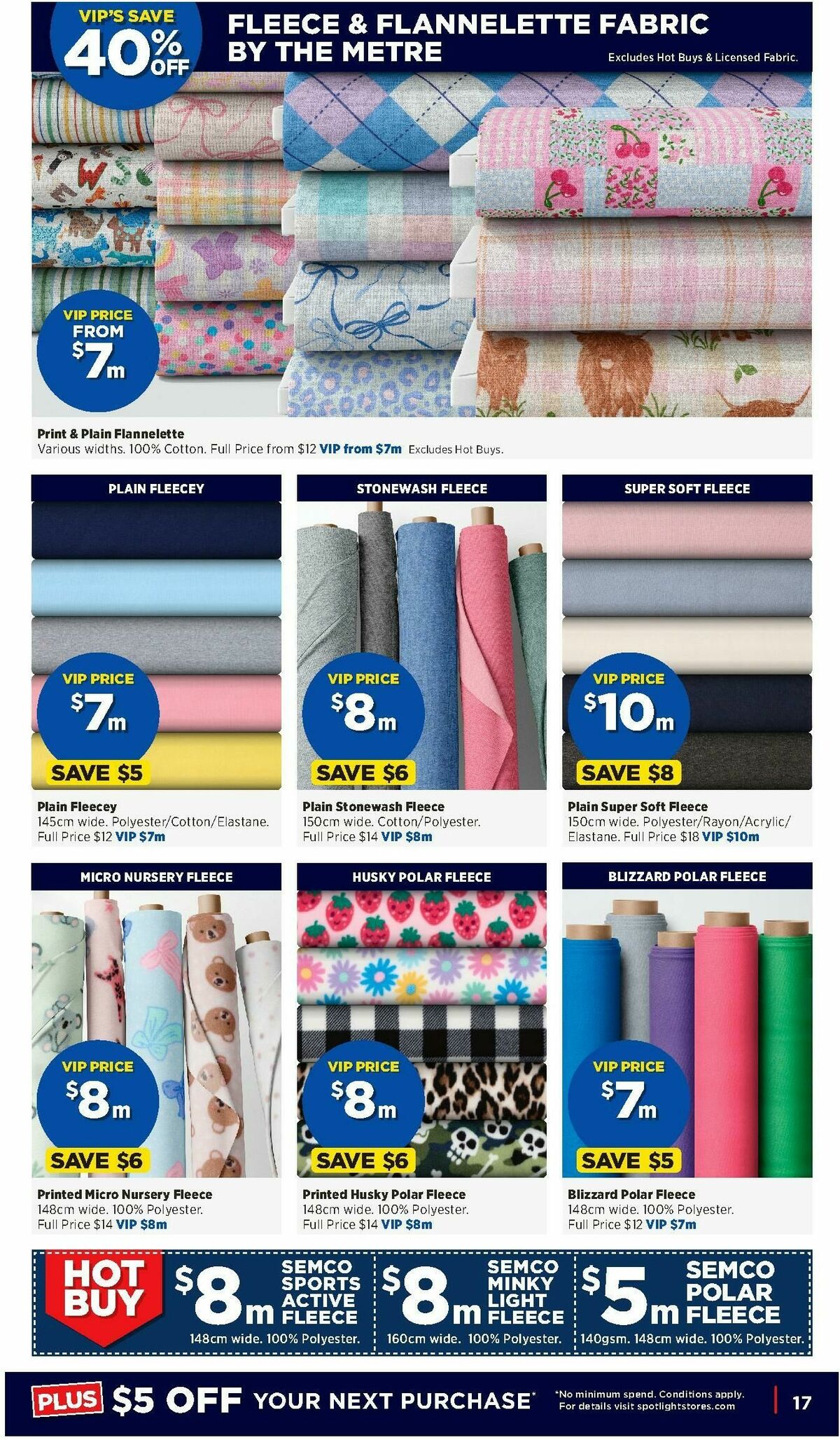 Spotlight Catalogues from 15 April