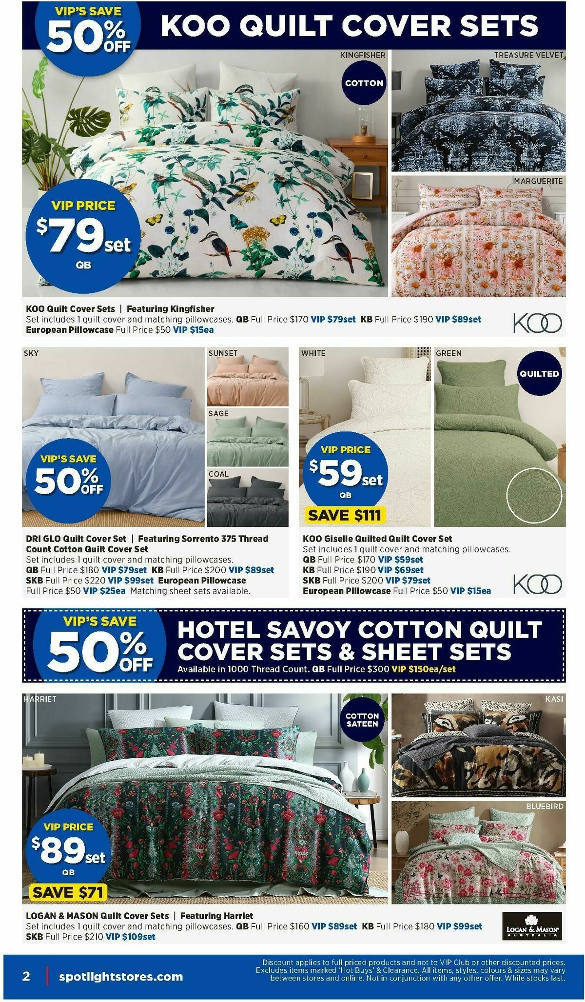 Spotlight Catalogues from 15 April