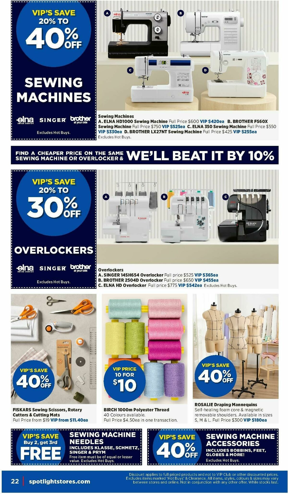 Spotlight Catalogues from 15 April