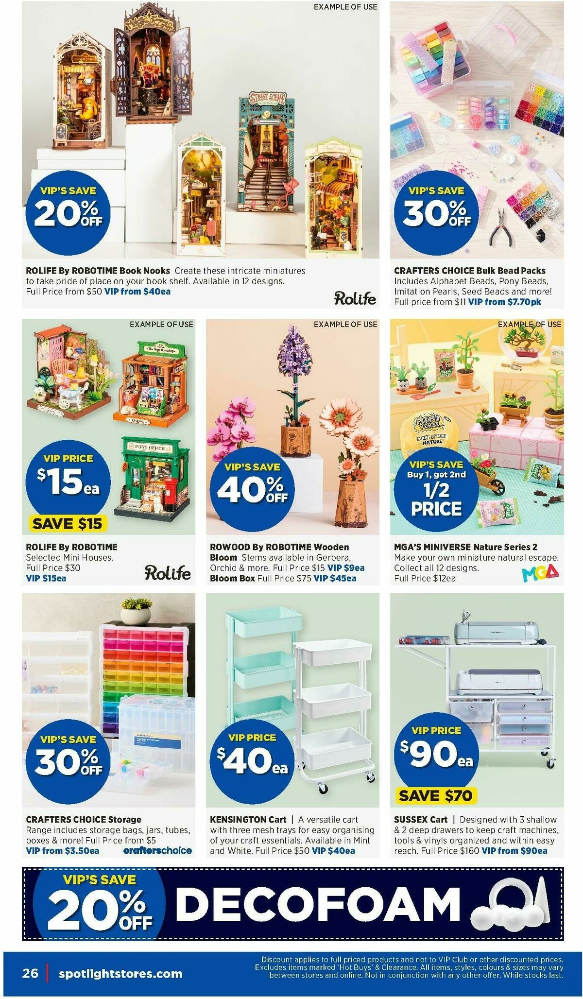 Spotlight Catalogues from 15 April