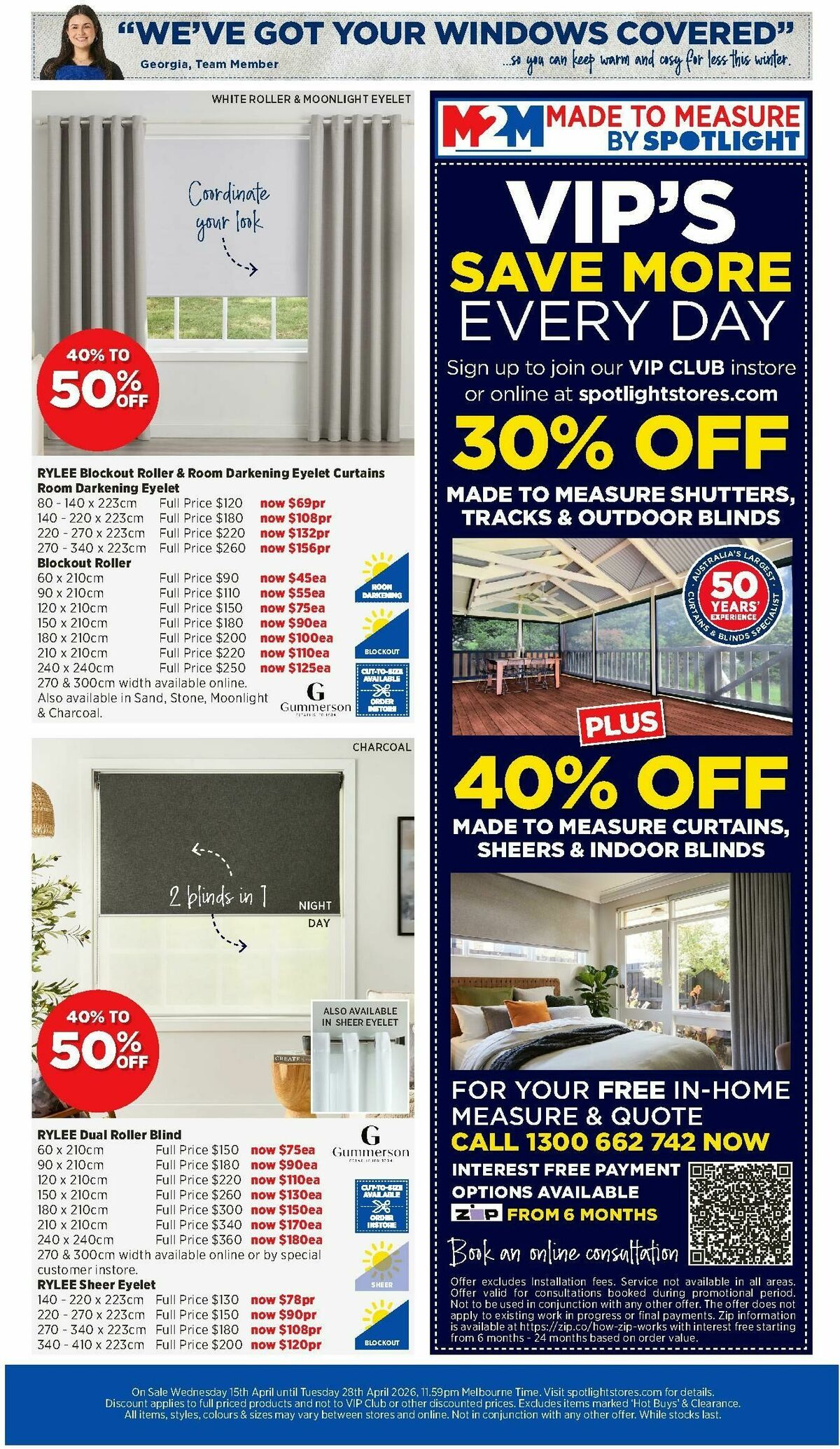 Spotlight Catalogues from 15 April