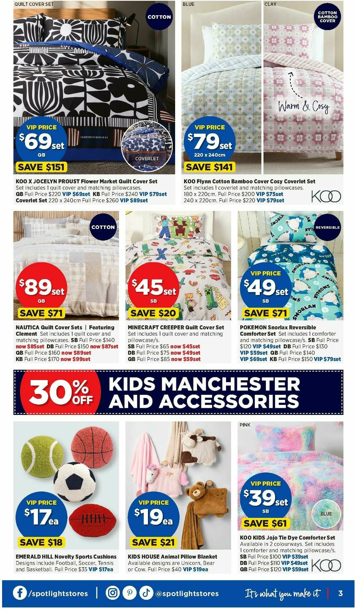 Spotlight Catalogues from 15 April