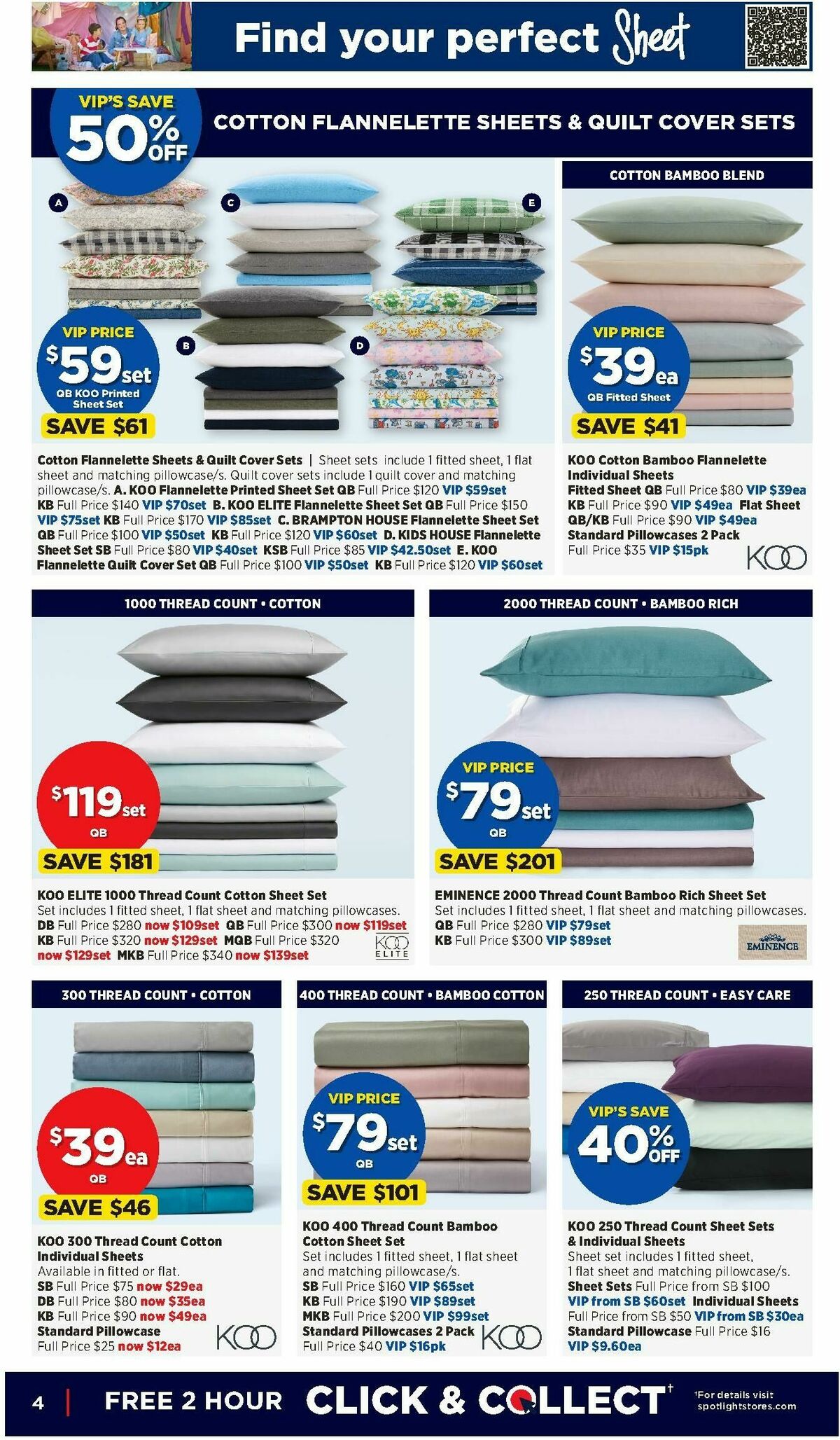 Spotlight Catalogues from 15 April