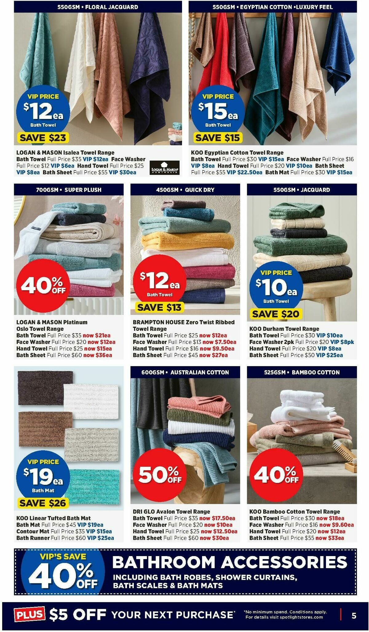 Spotlight Catalogues from 15 April