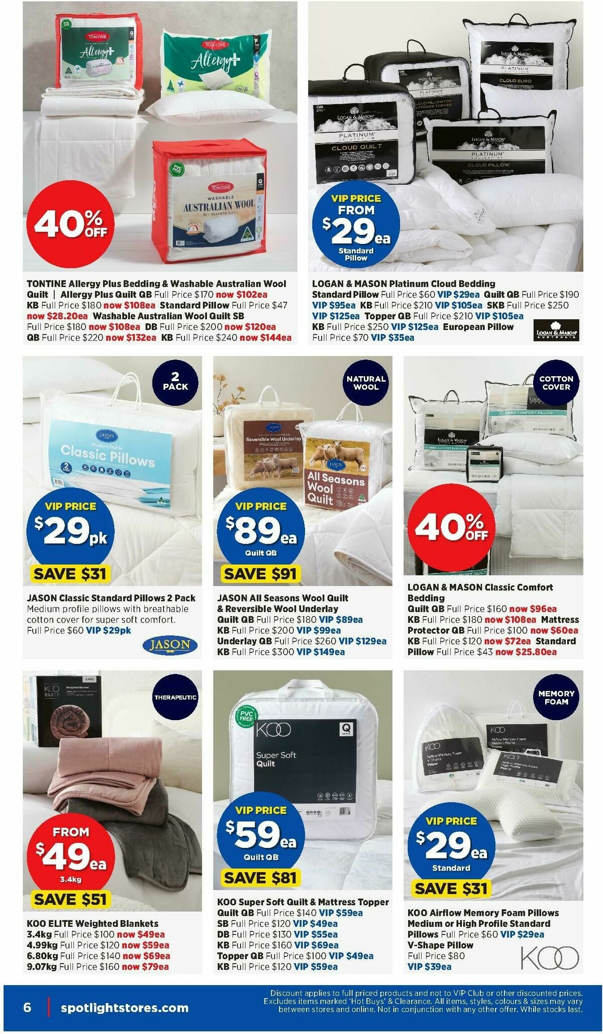 Spotlight Catalogues from 15 April