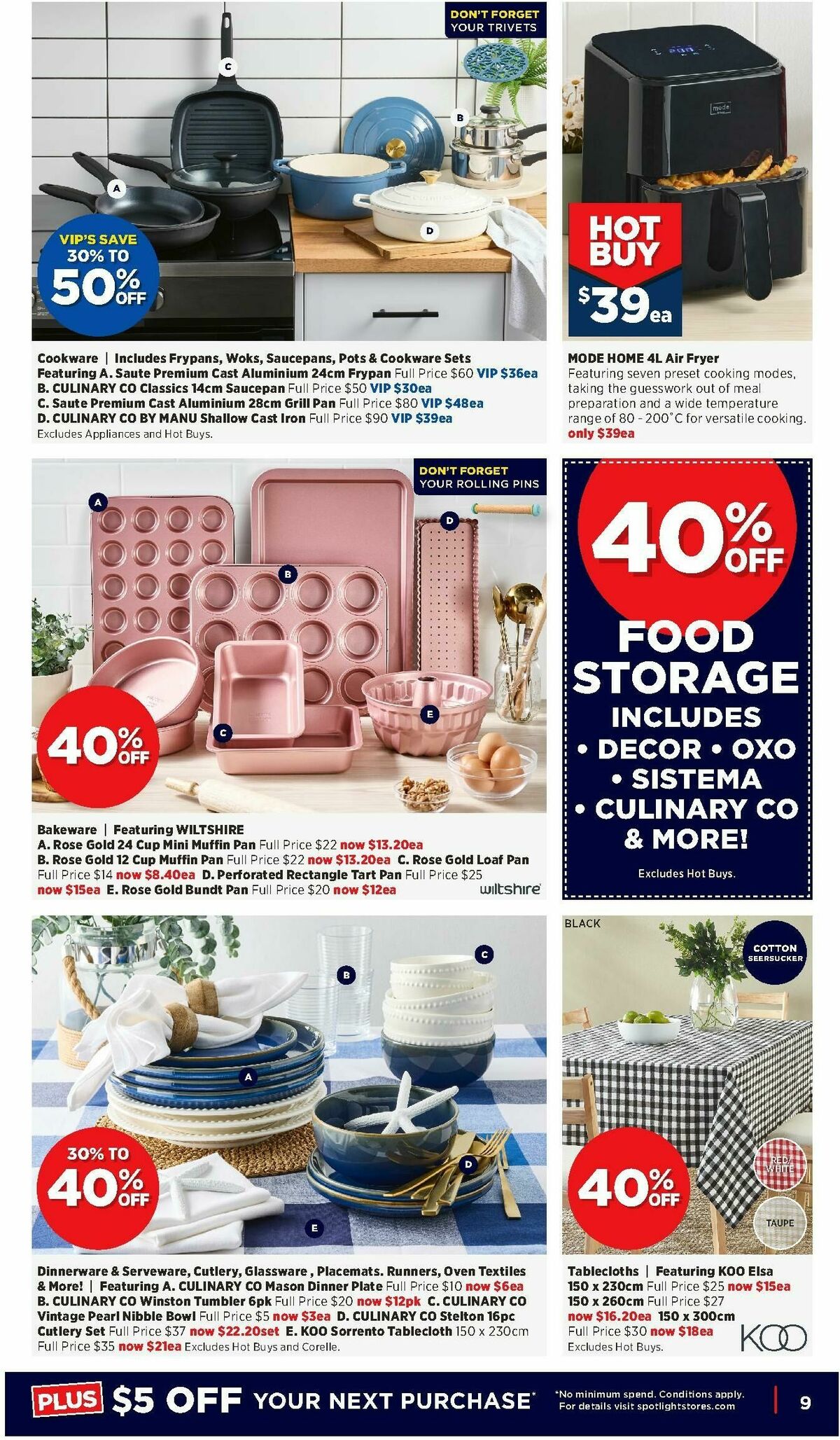 Spotlight Catalogues from 15 April