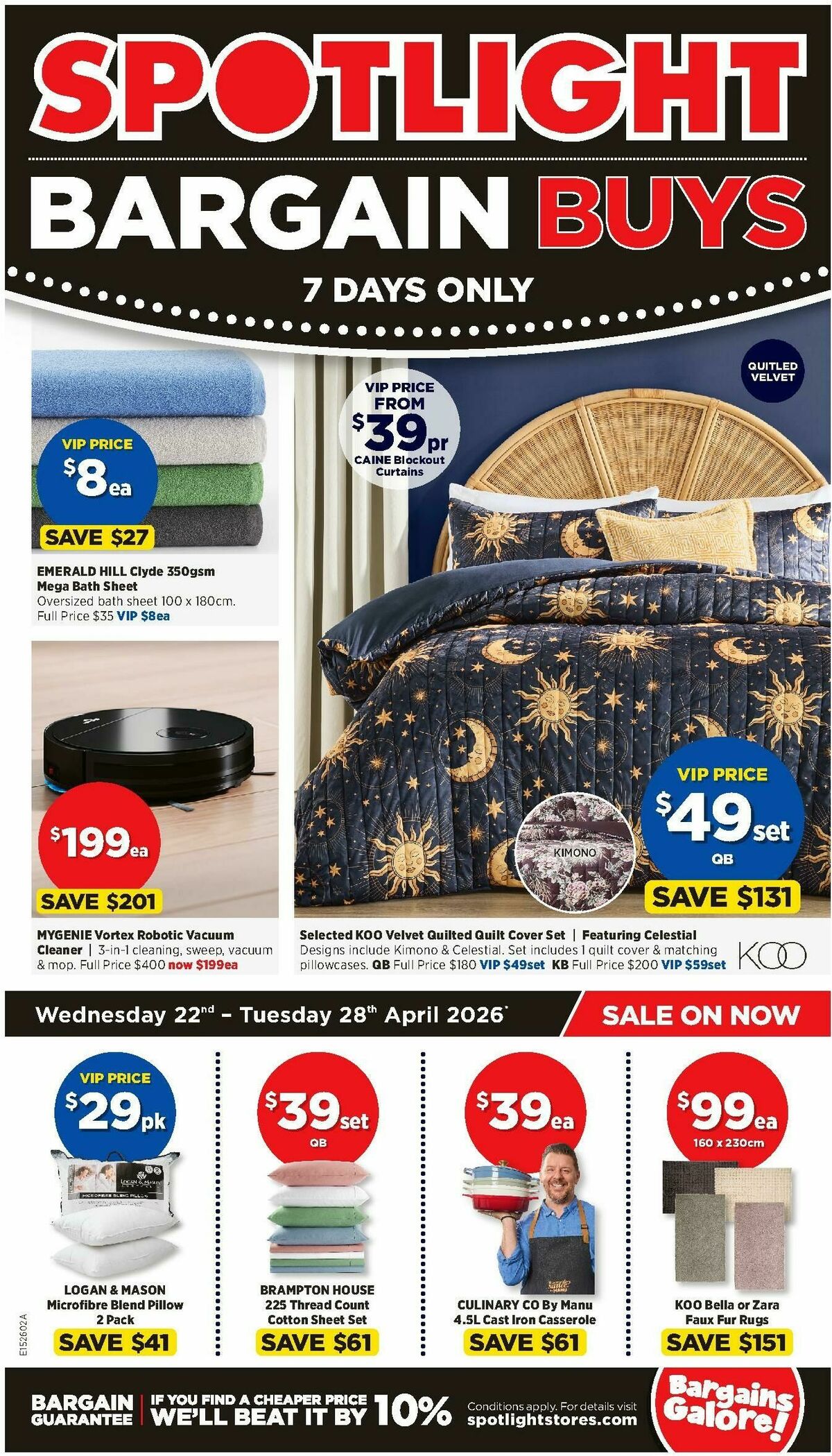 Spotlight Catalogues from 22 April