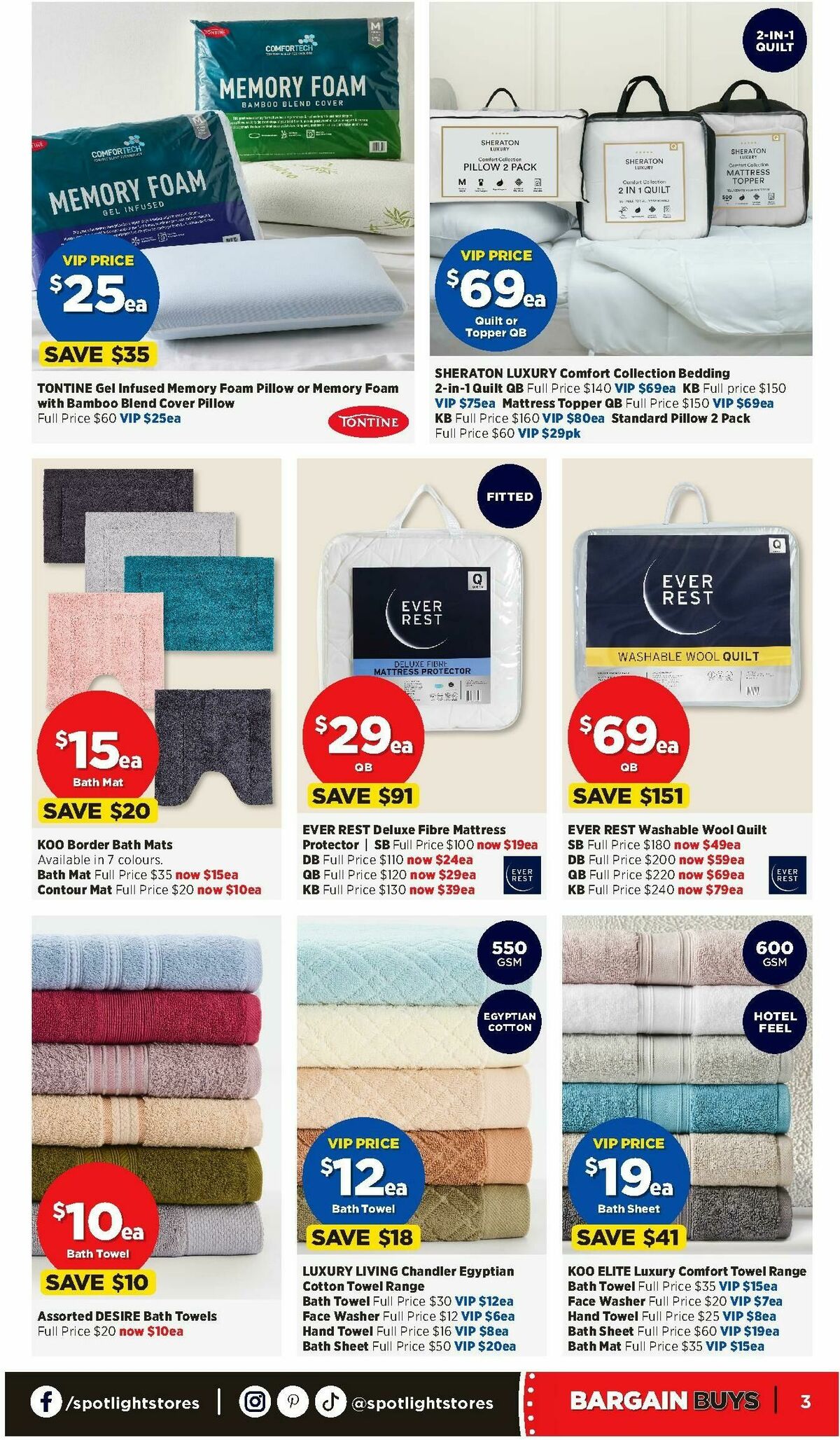 Spotlight Catalogues from 22 April