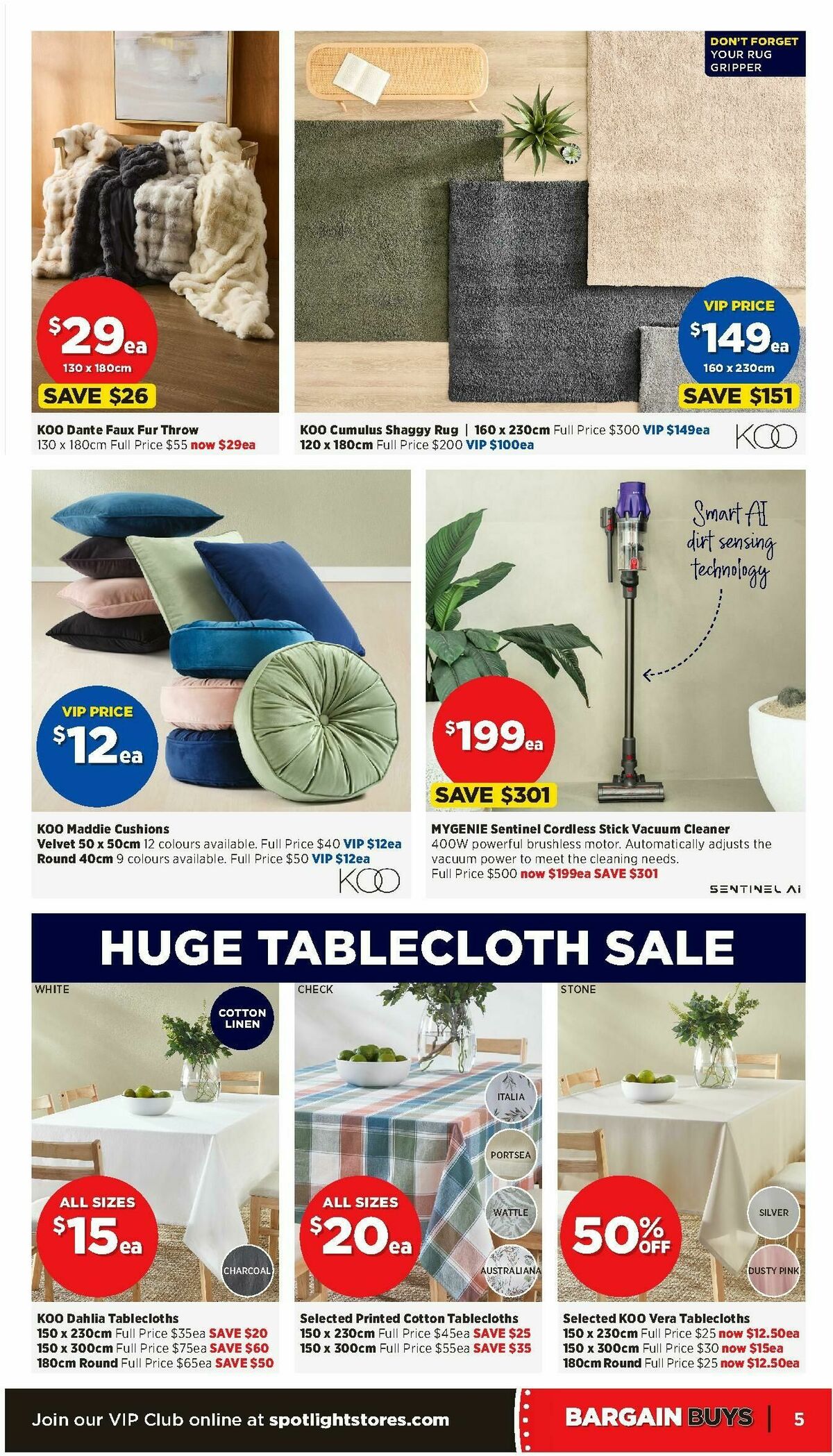 Spotlight Catalogues from 22 April