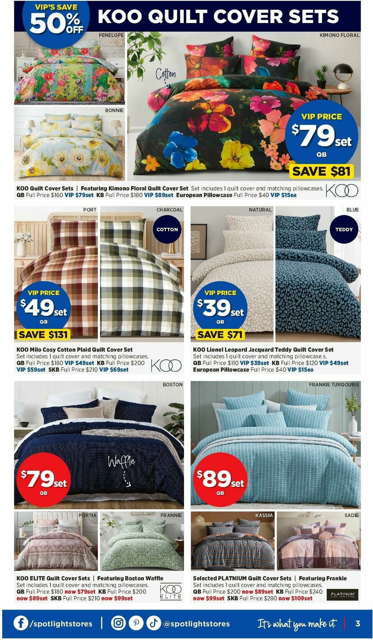 Spotlight Catalogues from 29 April