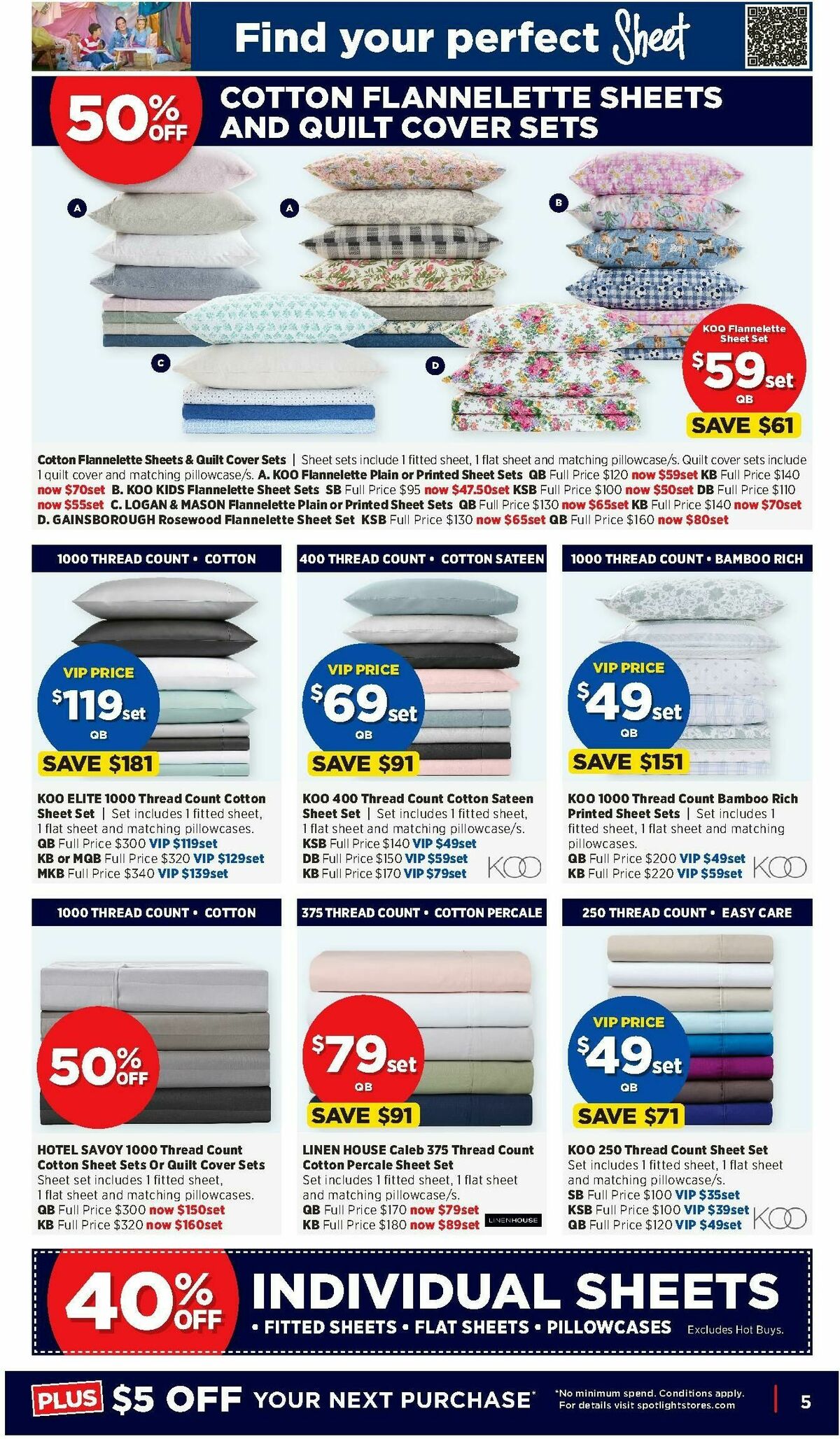 Spotlight Catalogues from 29 April