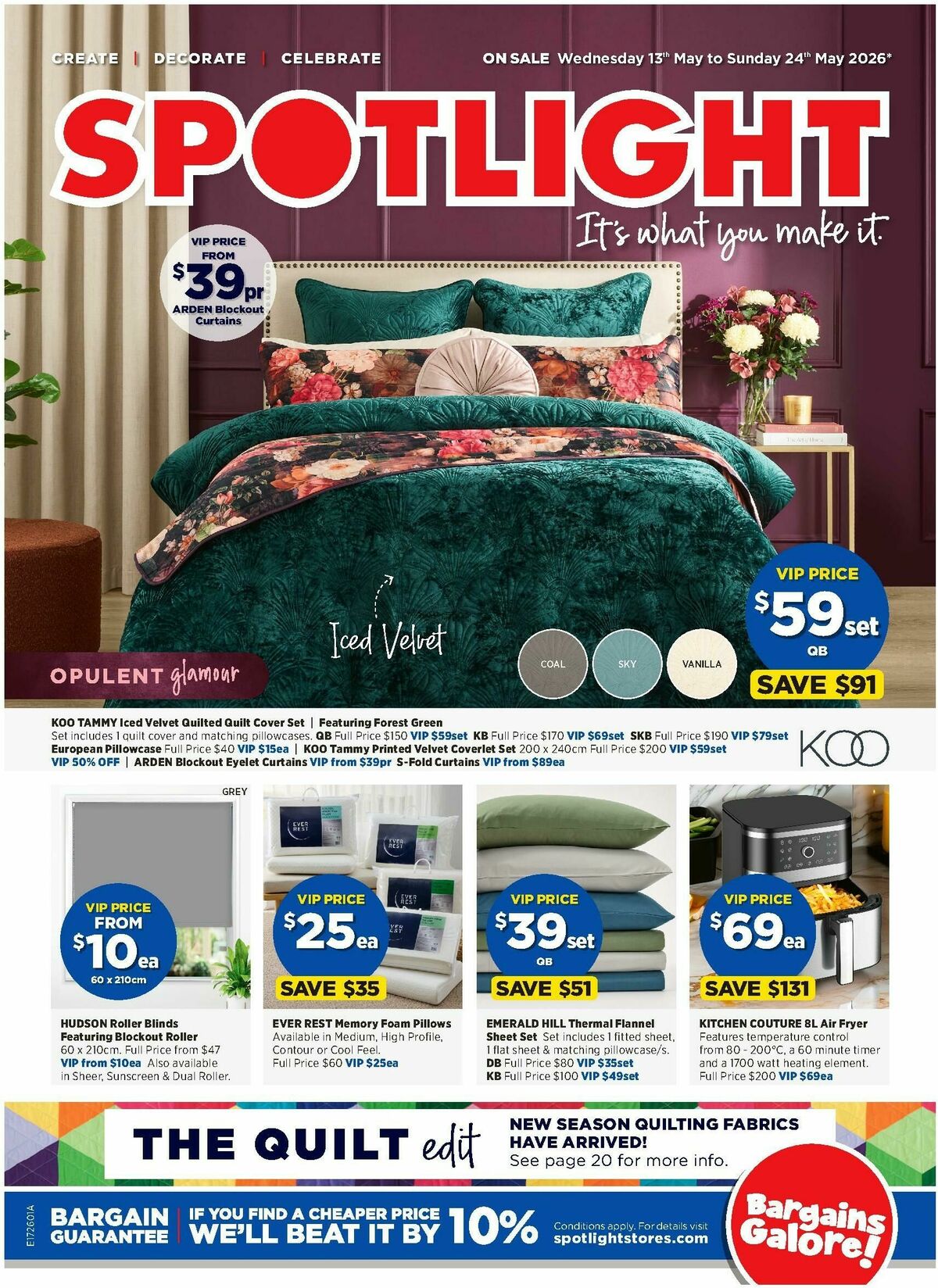 Spotlight Catalogues from 13 May