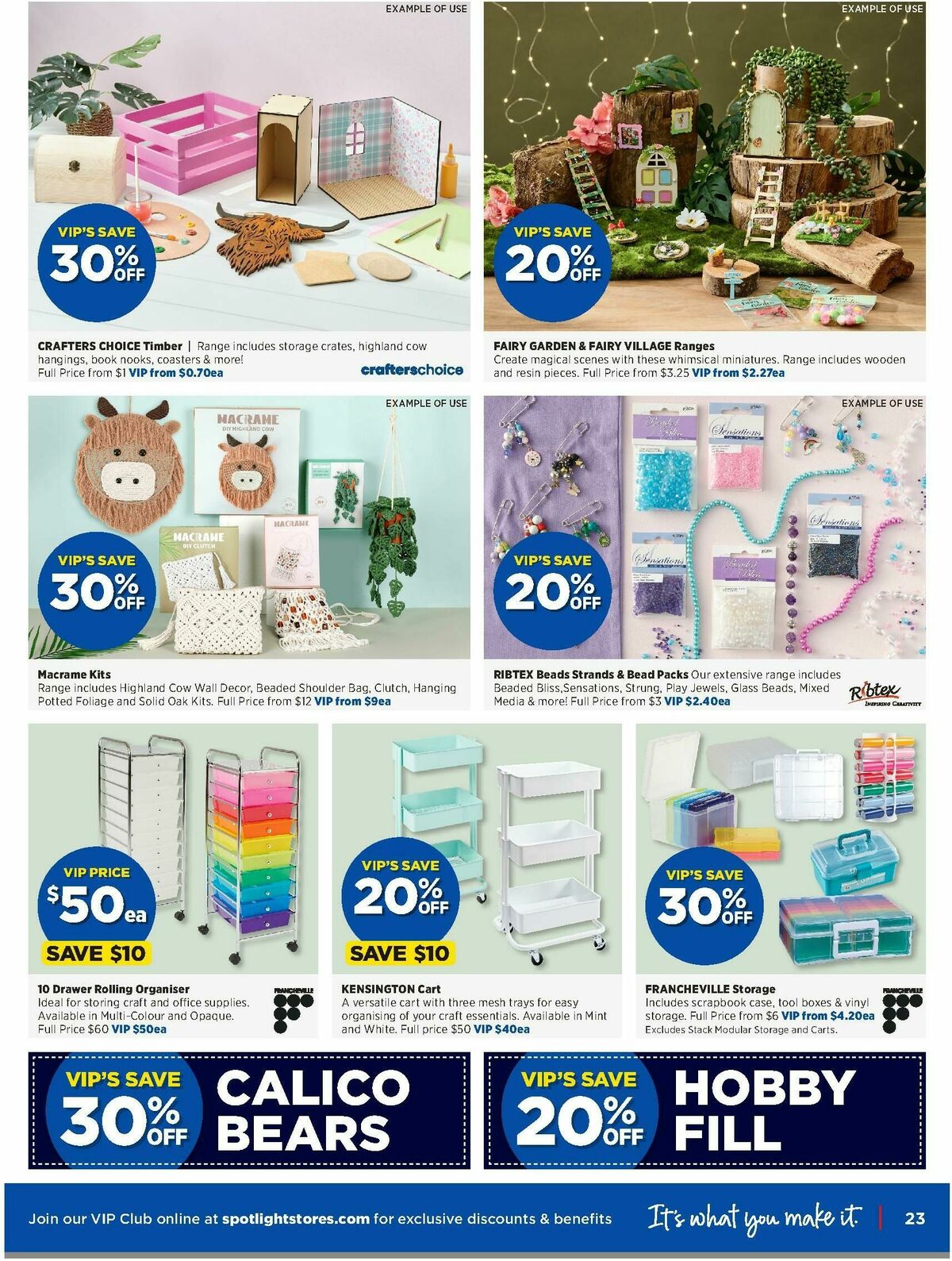 Spotlight Catalogues from 13 May