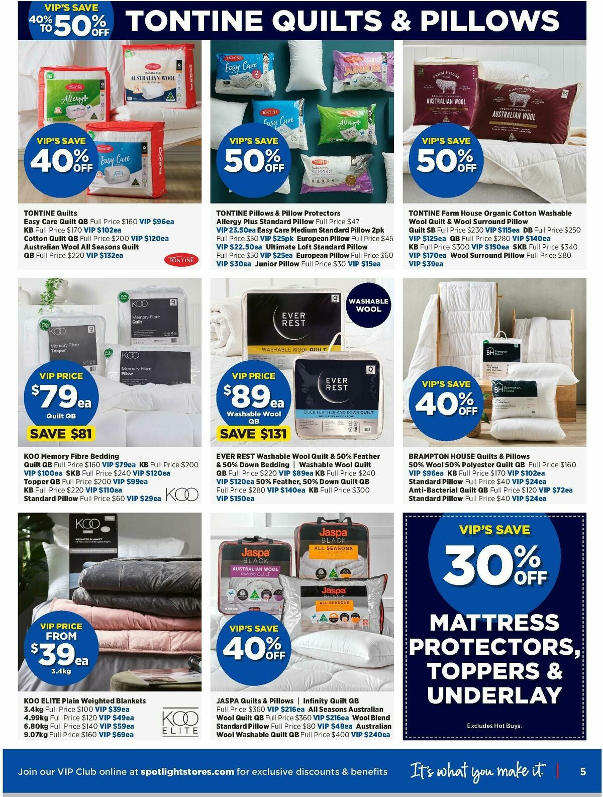 Spotlight Catalogues from 13 May