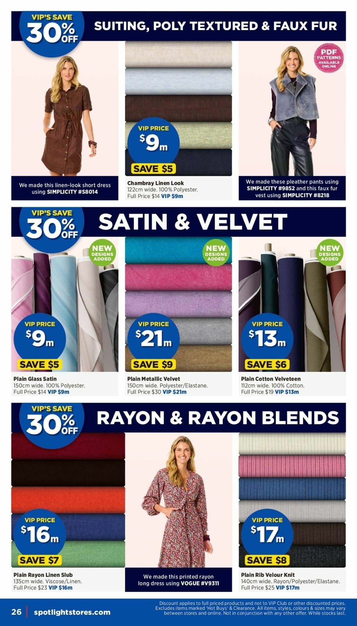 Spotlight Catalogues from 3 June