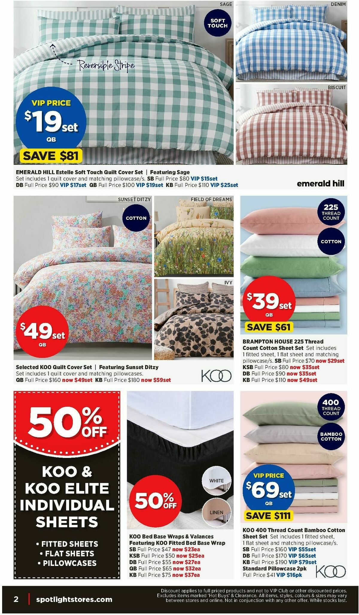 Spotlight Catalogues from 8 July