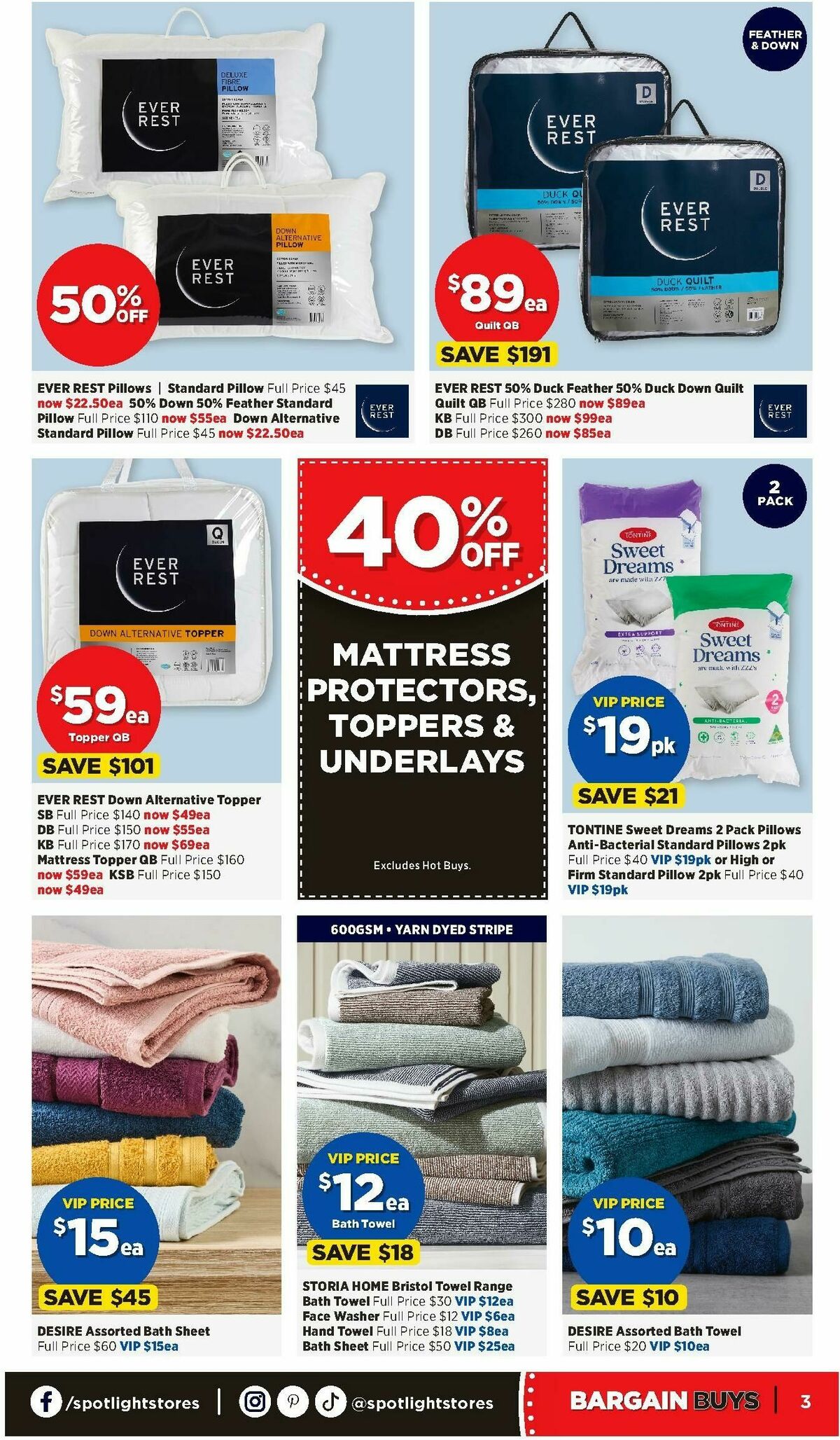 Spotlight Catalogues from 8 July