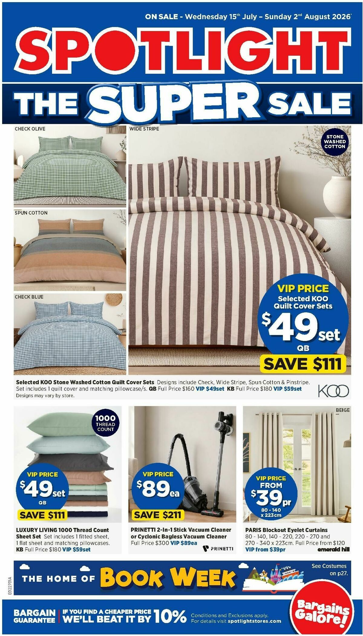 Spotlight Catalogues from 15 July