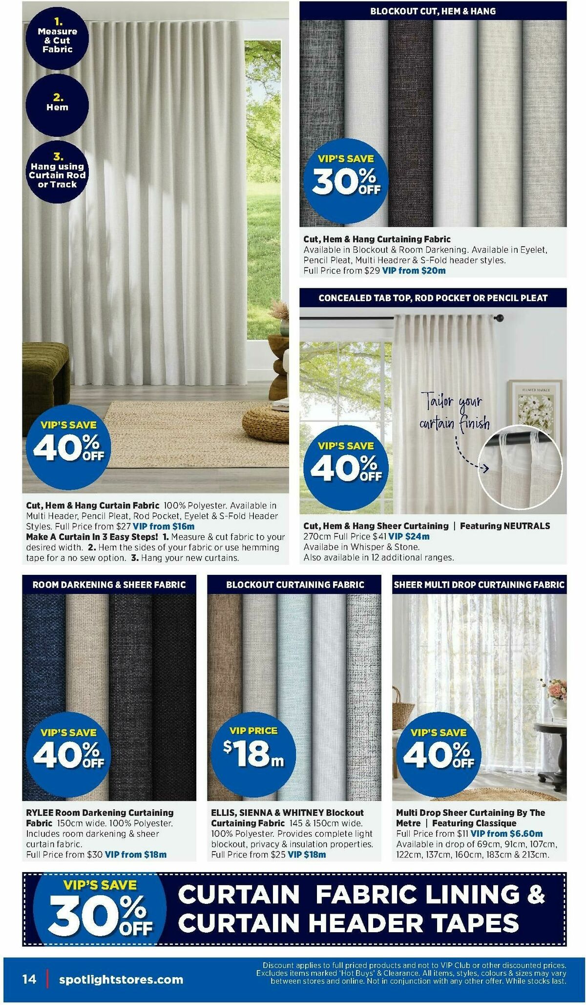 Spotlight Catalogues from 15 July