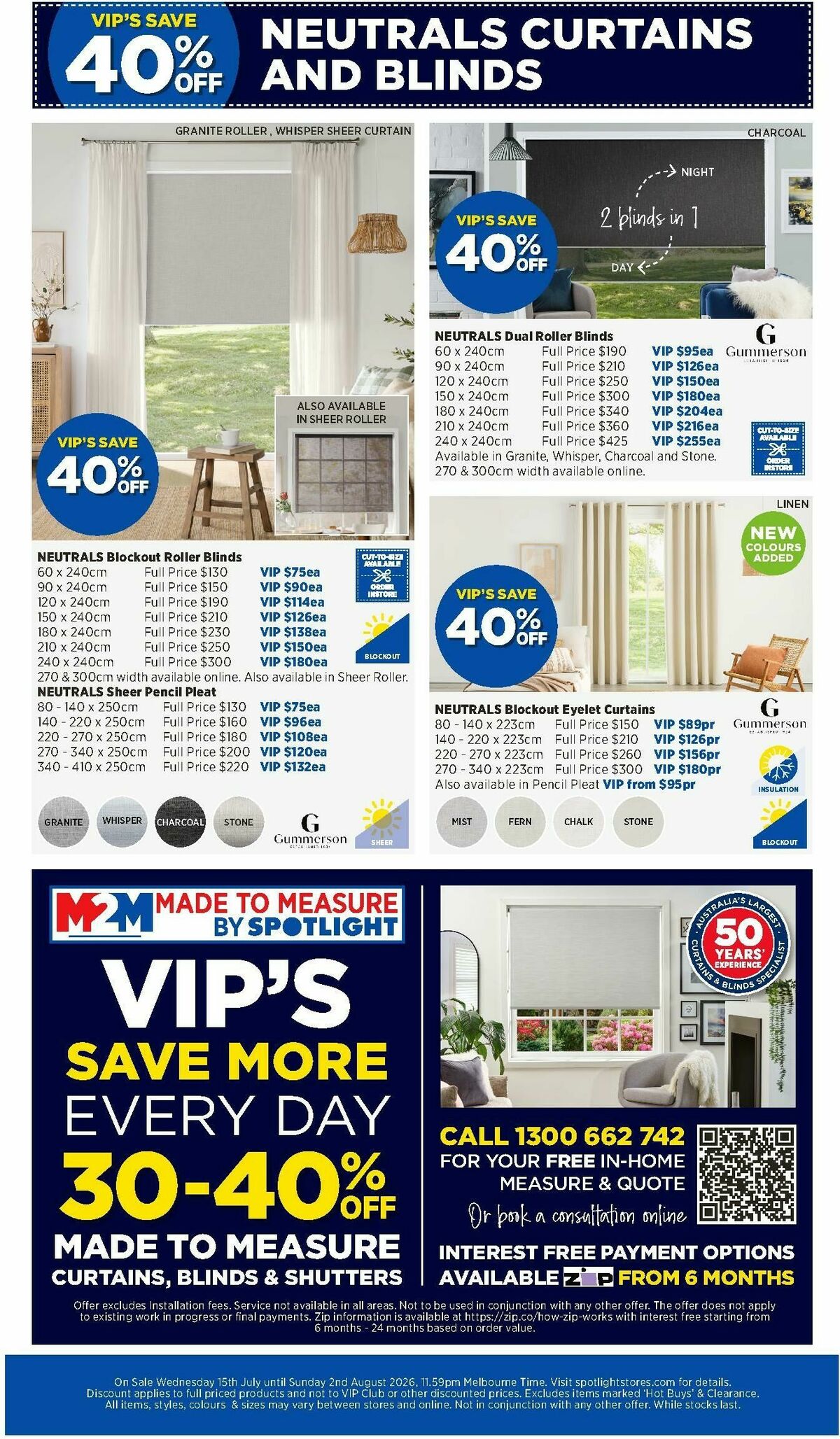 Spotlight Catalogues from 15 July