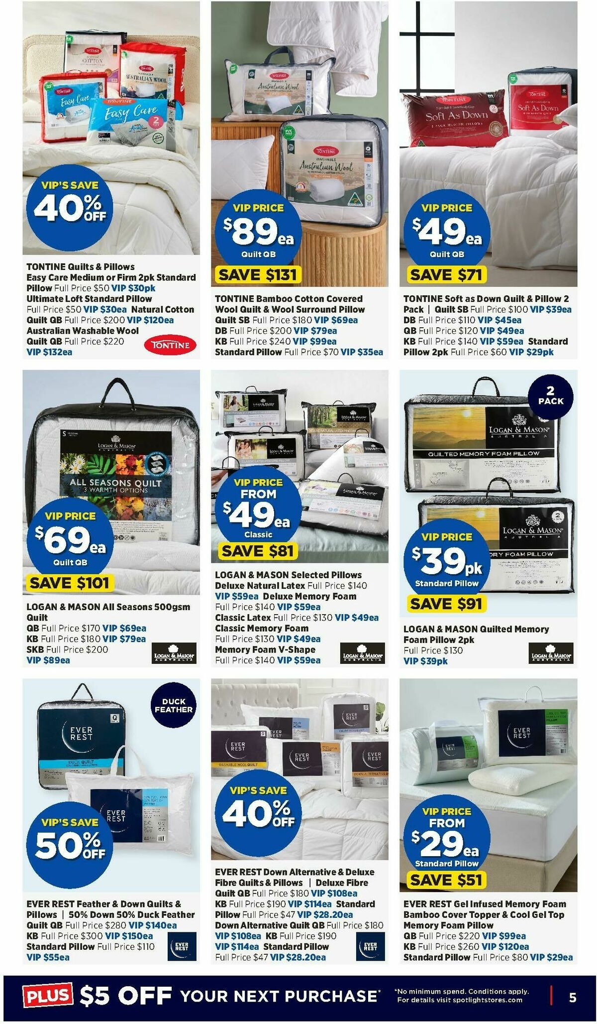 Spotlight Catalogues from 15 July