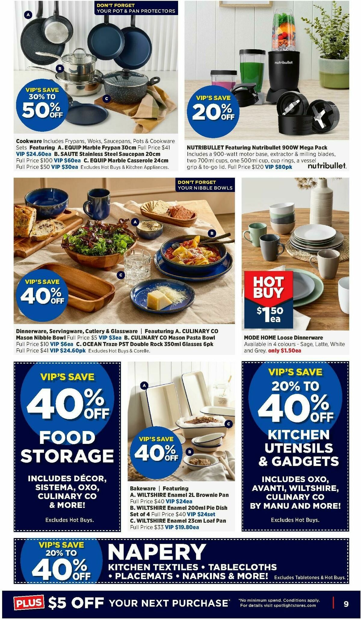 Spotlight Catalogues from 15 July