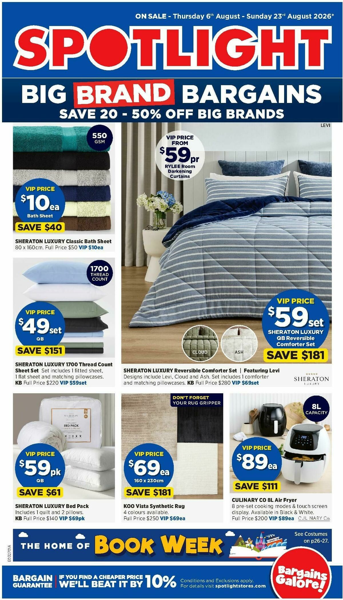 Spotlight Catalogues from 6 August