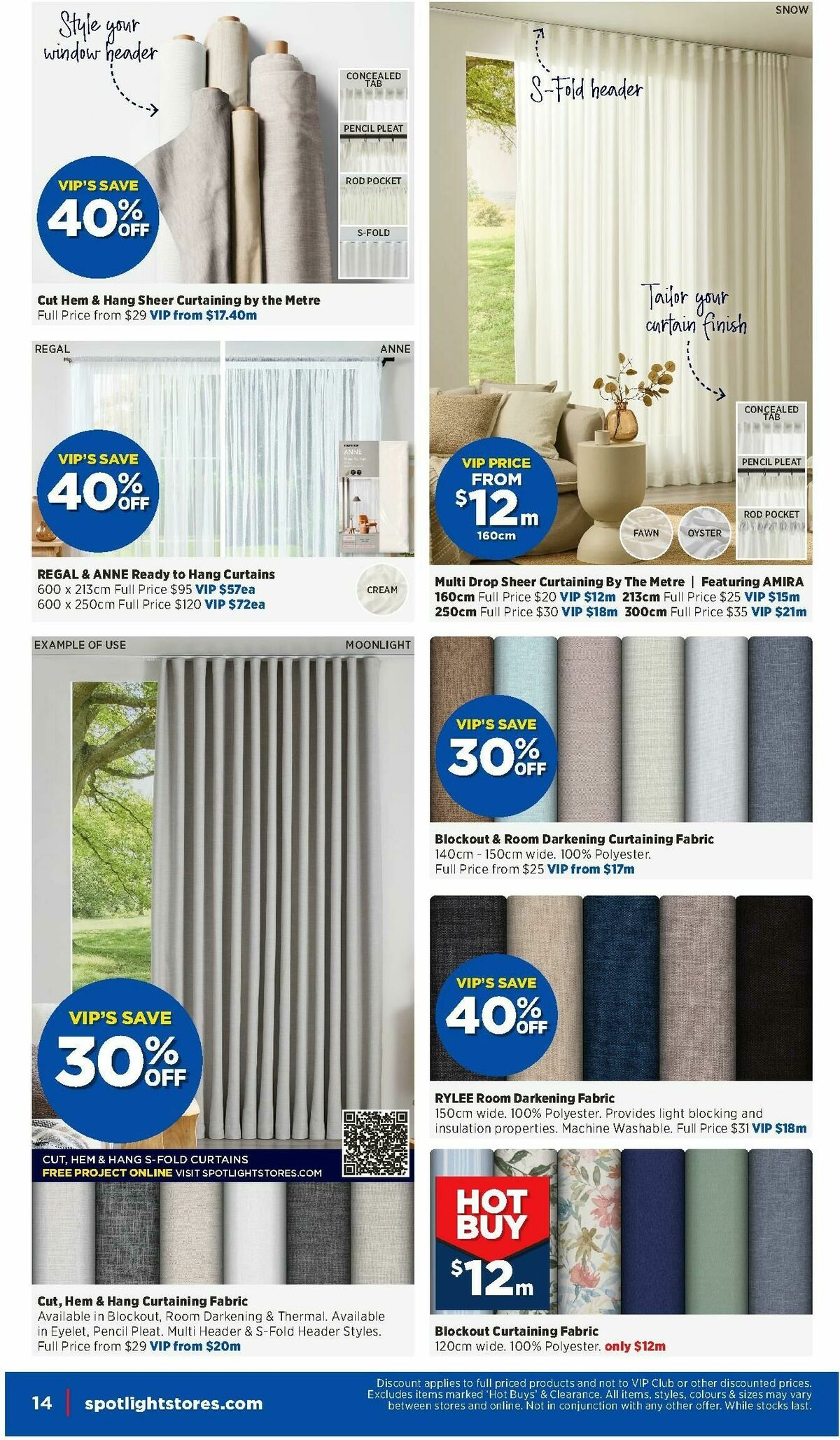 Spotlight Catalogues from 6 August