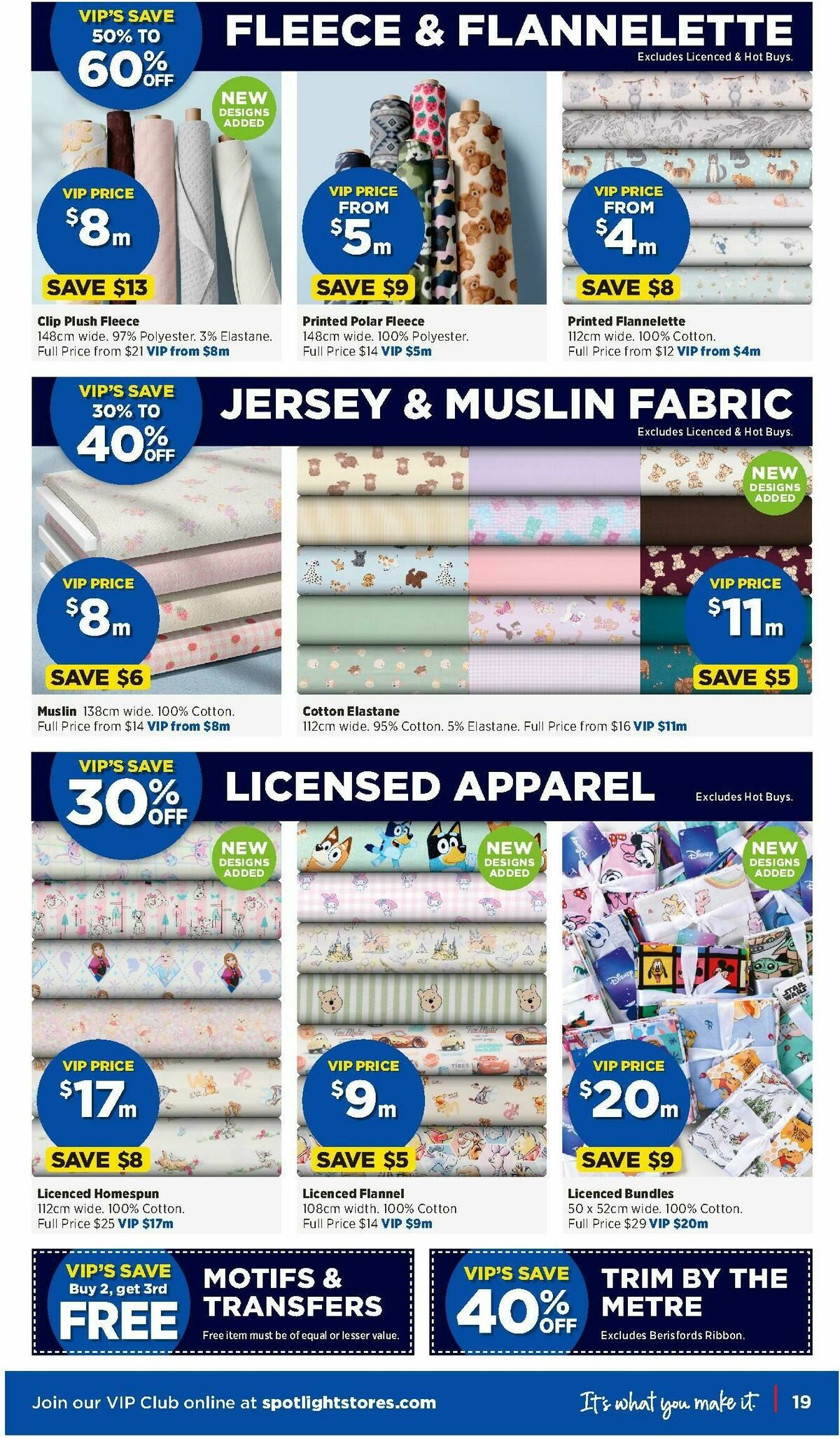 Spotlight Catalogues from 6 August