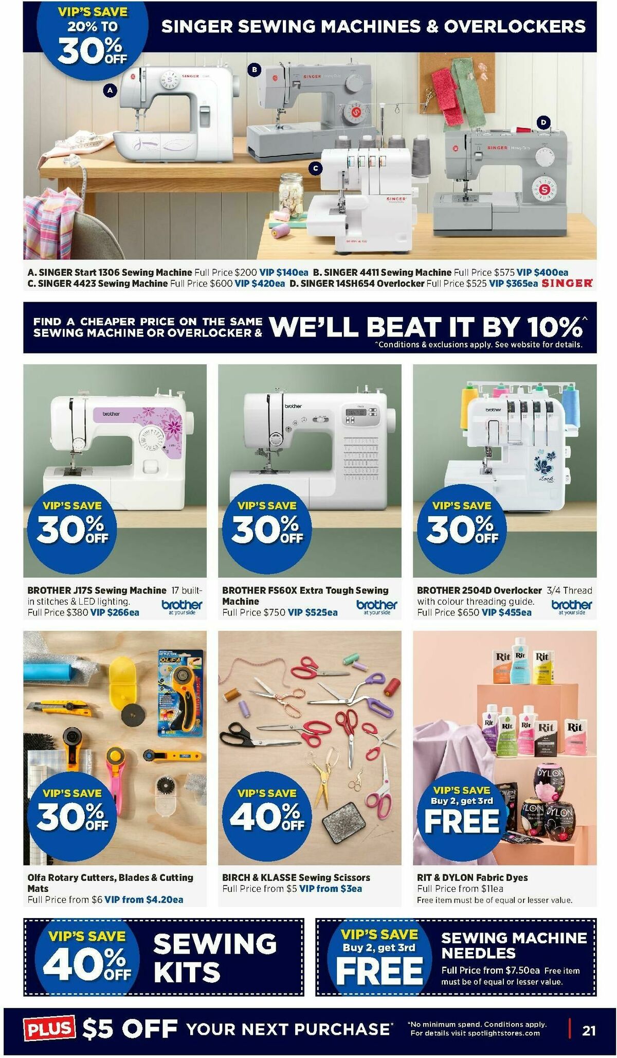 Spotlight Catalogues from 6 August
