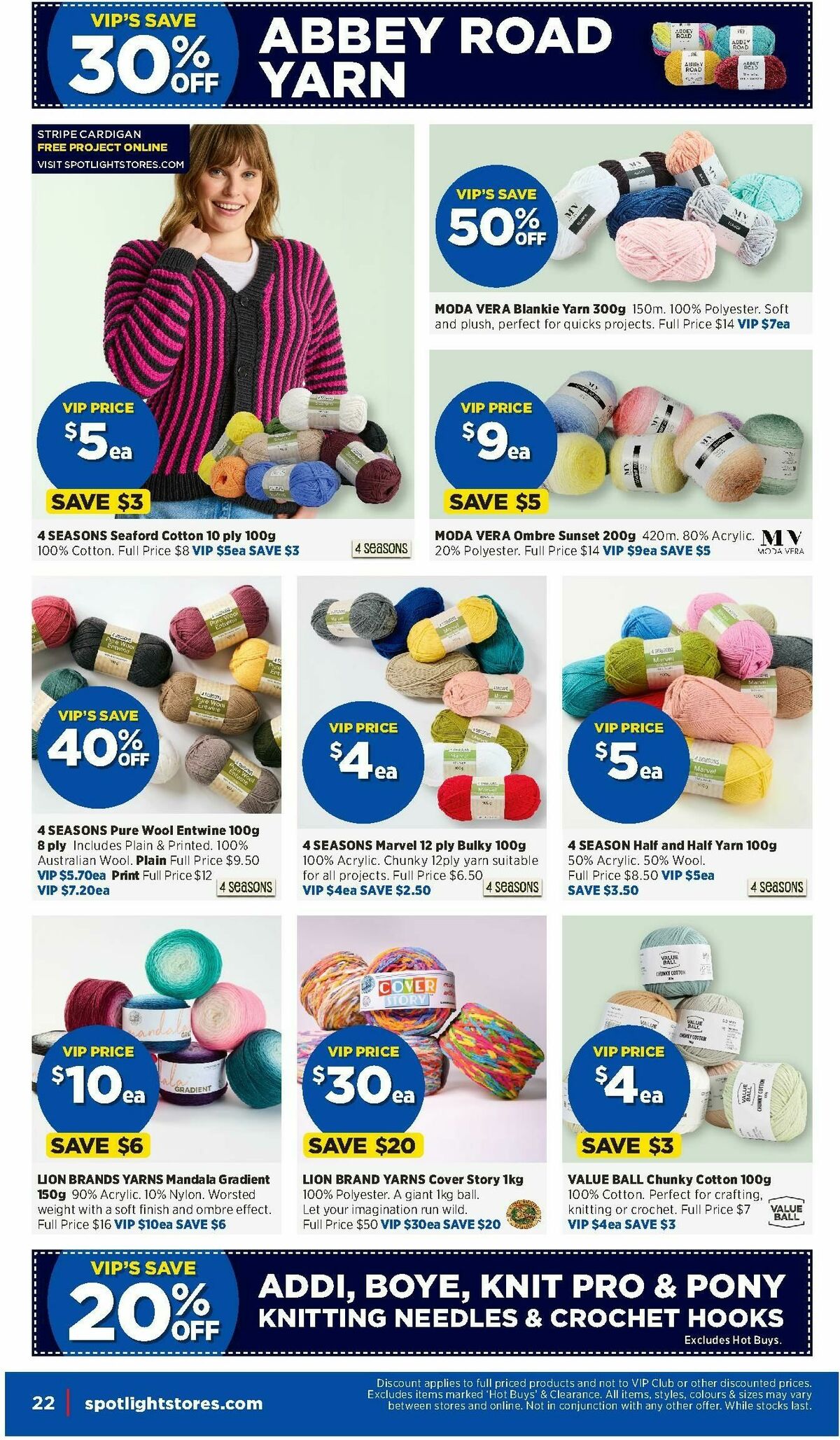 Spotlight Catalogues from 6 August