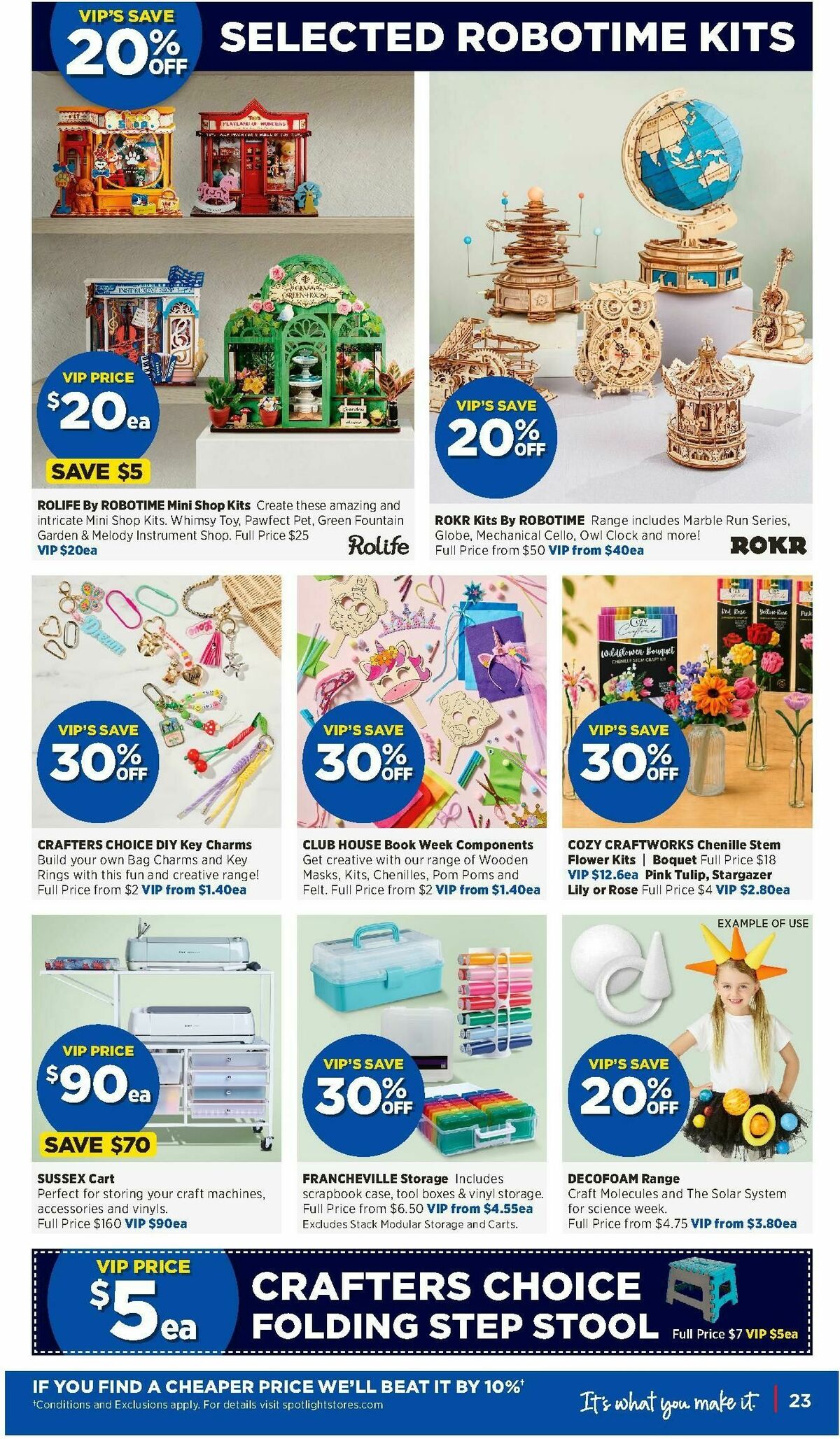 Spotlight Catalogues from 6 August