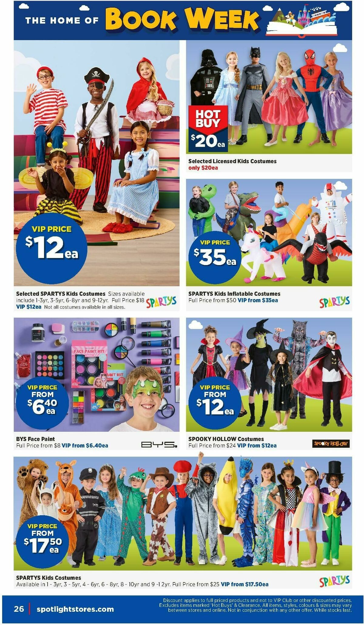Spotlight Catalogues from 6 August