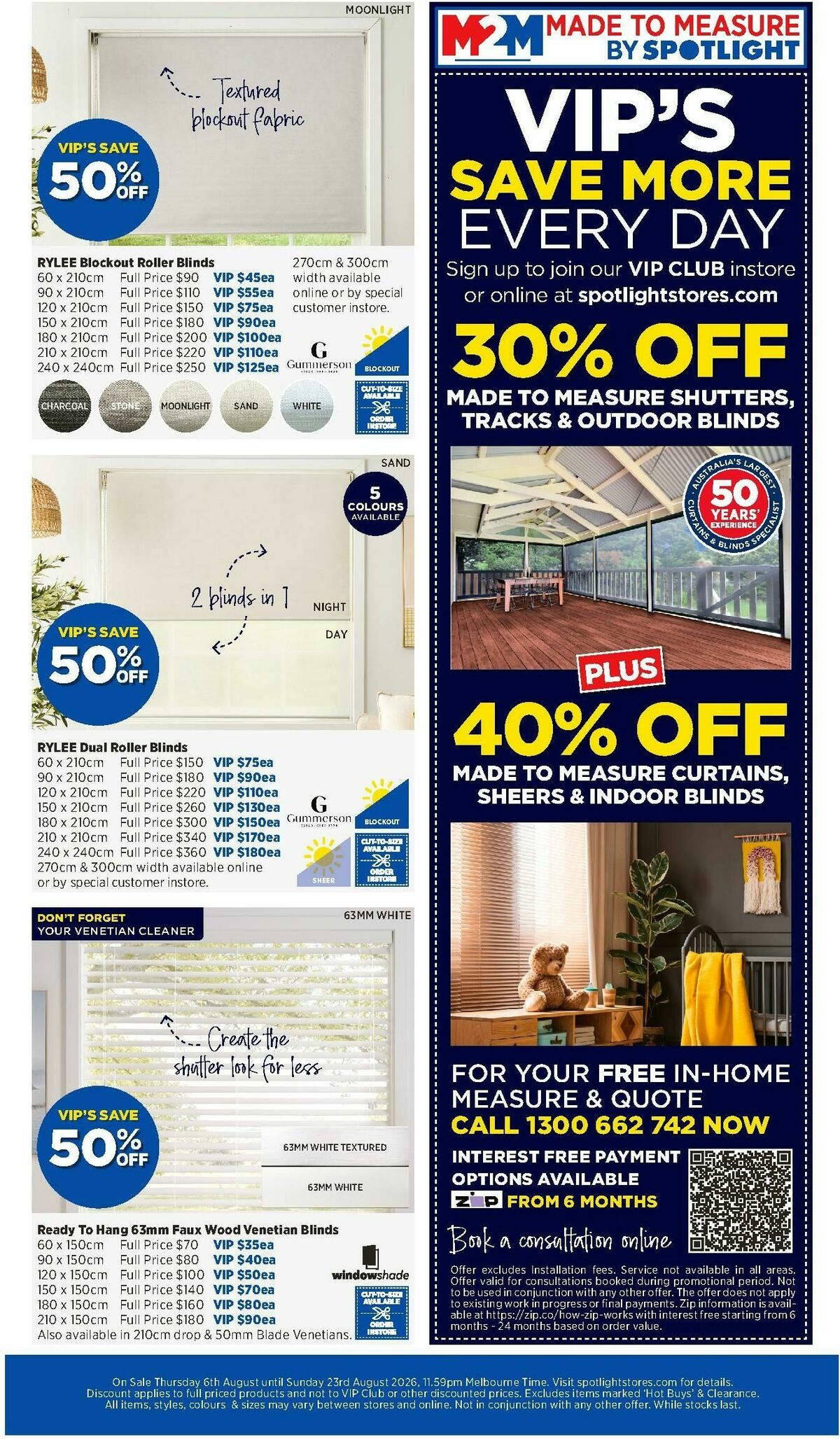 Spotlight Catalogues from 6 August