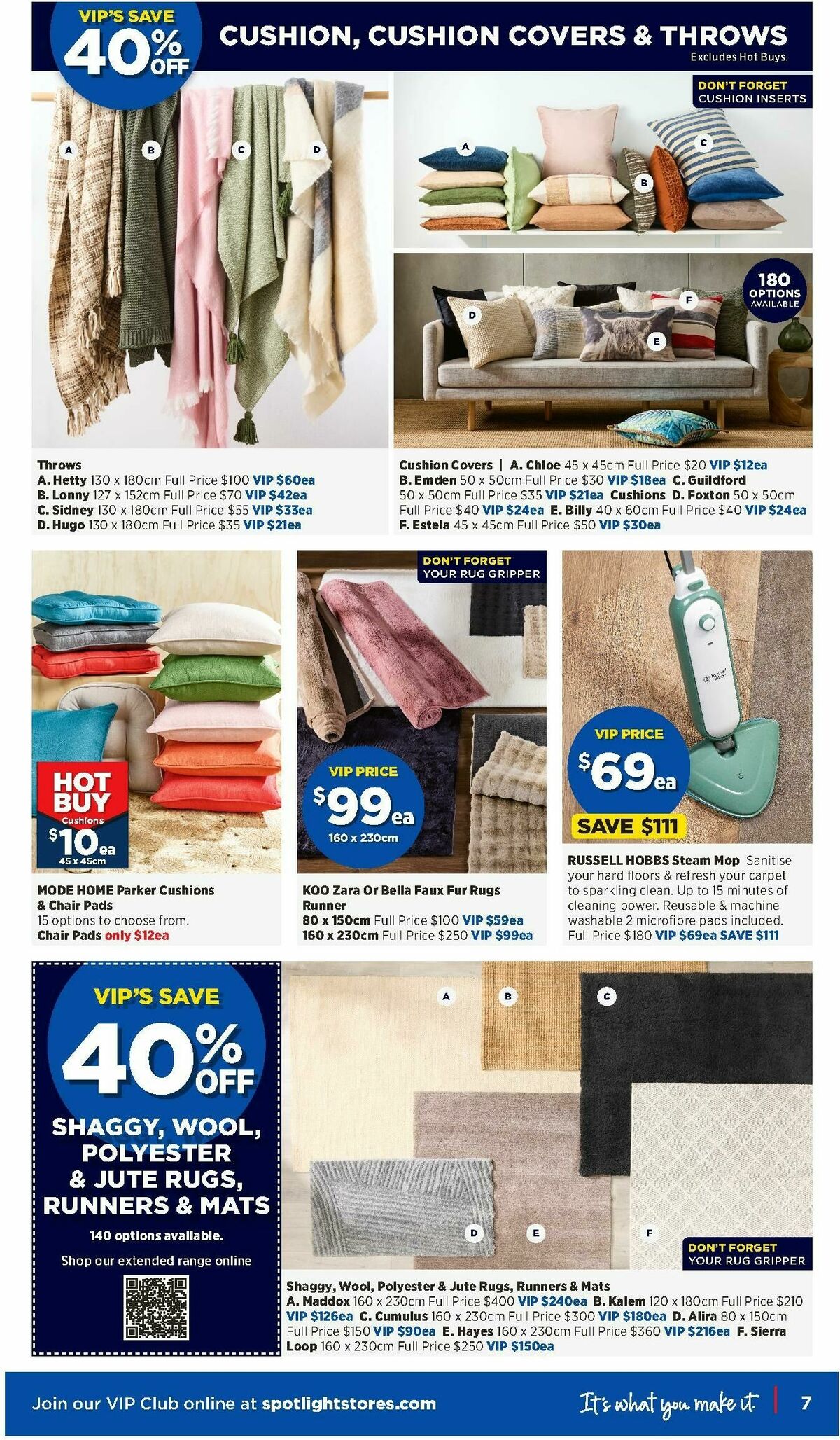 Spotlight Catalogues from 6 August