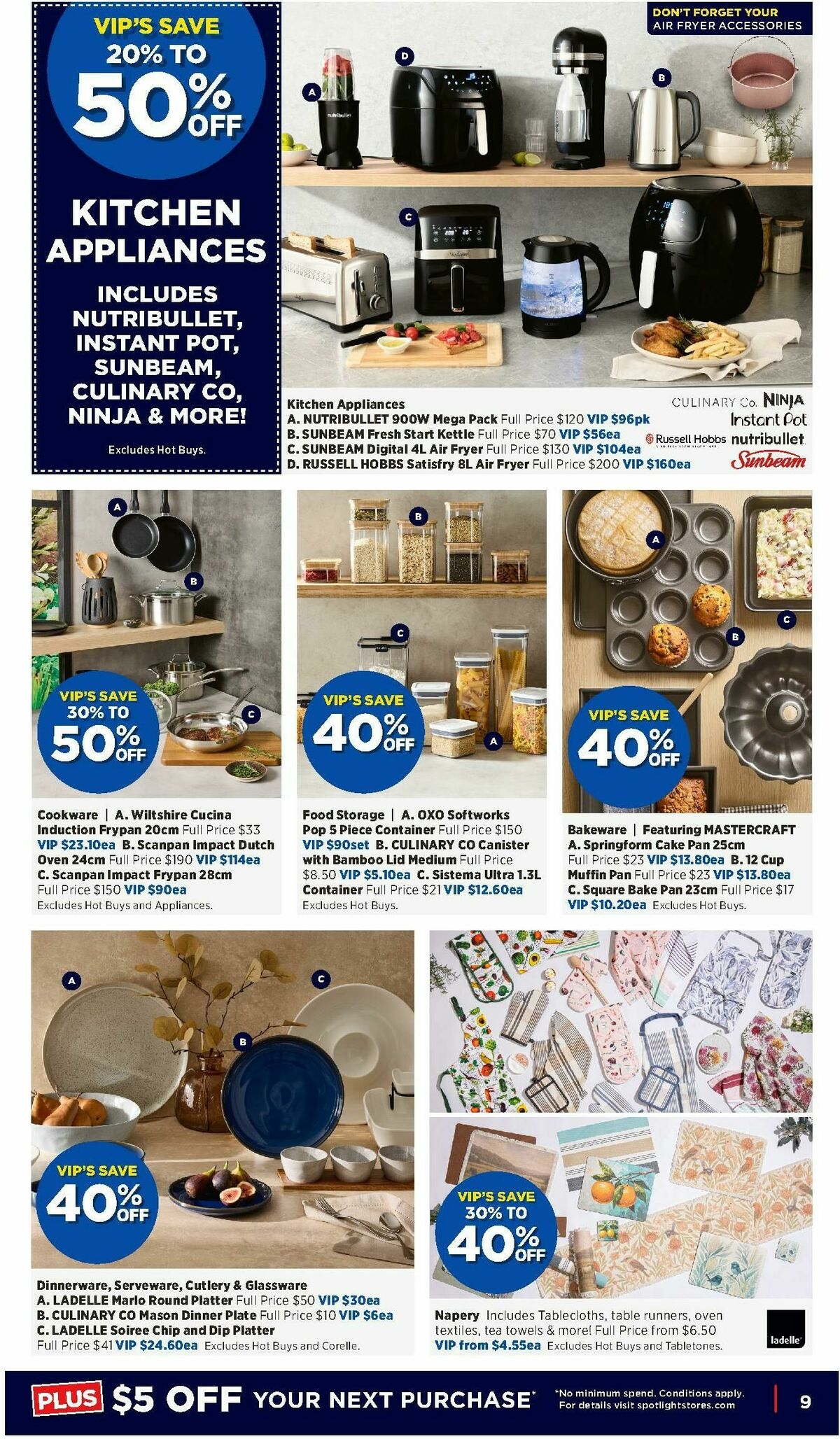 Spotlight Catalogues from 6 August