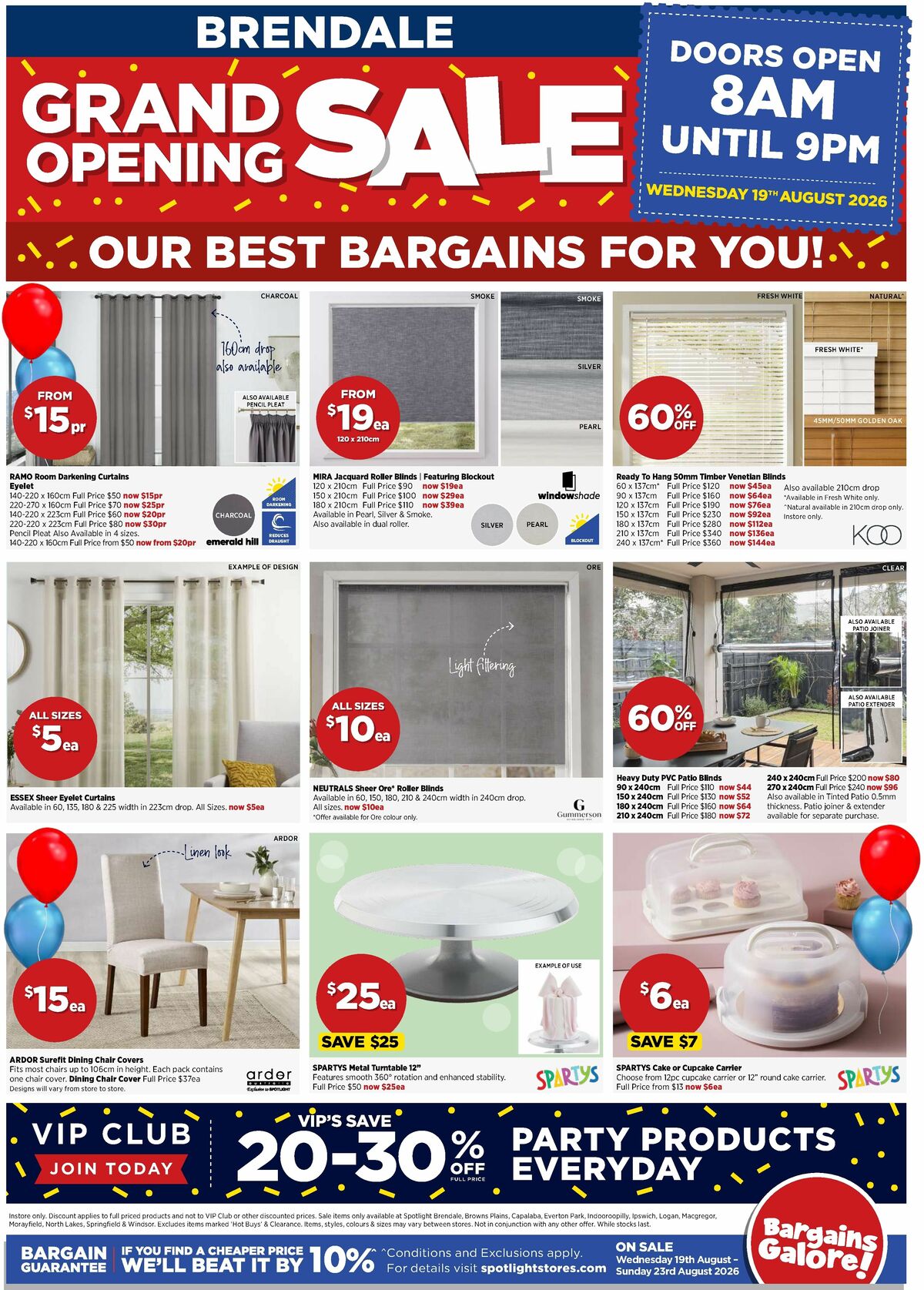 Spotlight Catalogues from 19 August