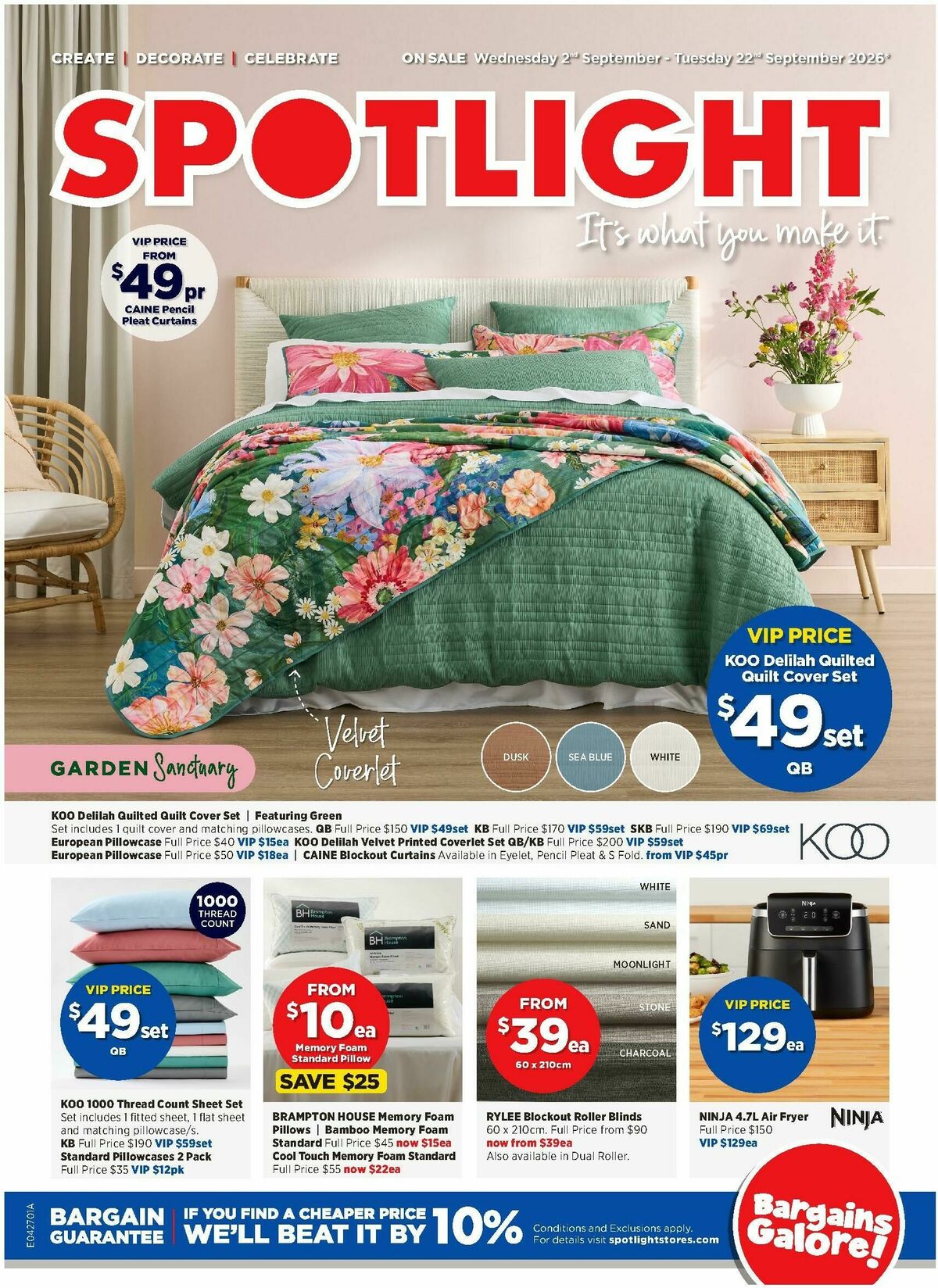 Spotlight Catalogues from 2 September